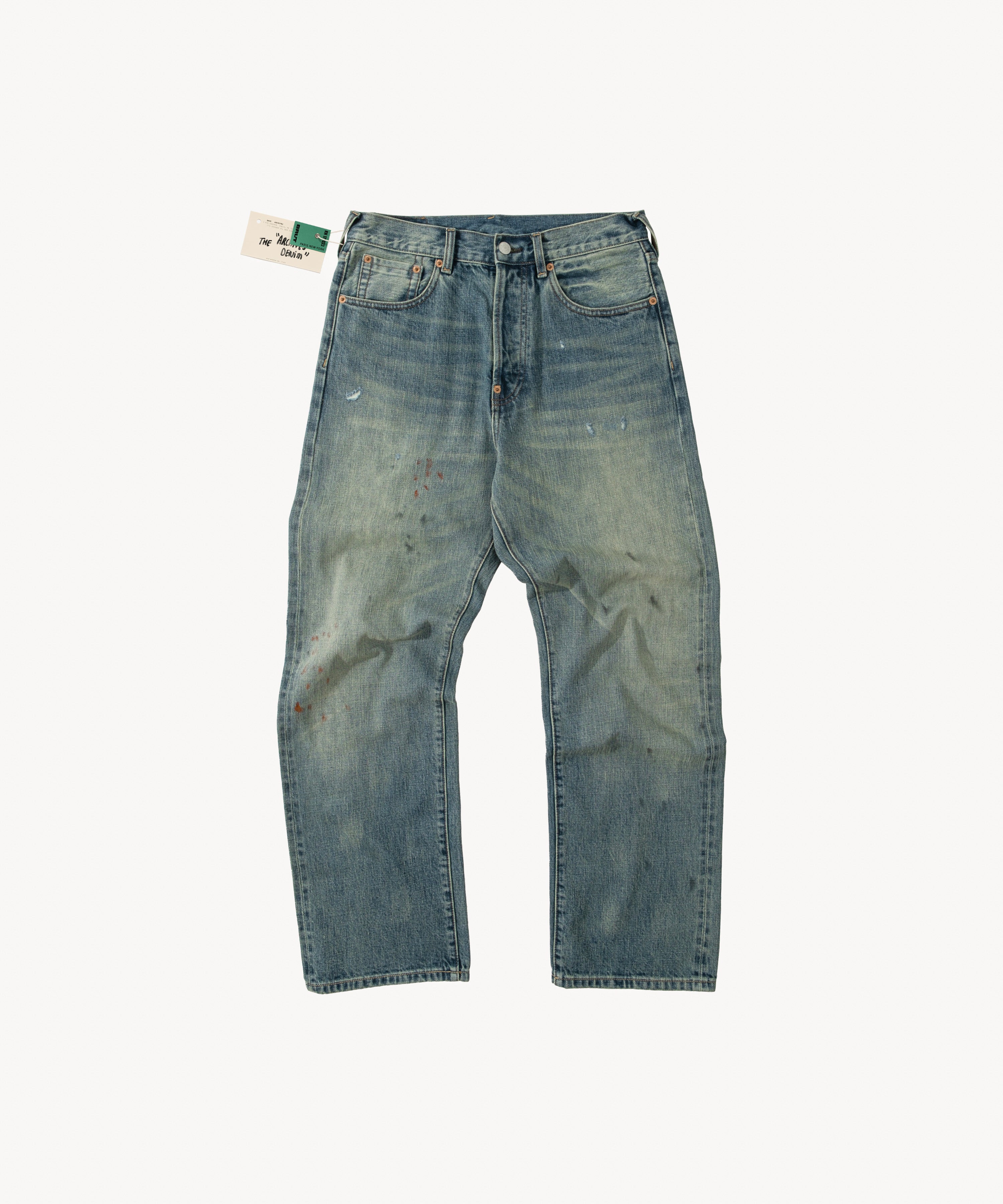 THE ARCHIVES DENIM - DIRTY MID BLUE | BRUT PARIS 03 | Worldwide shipping !