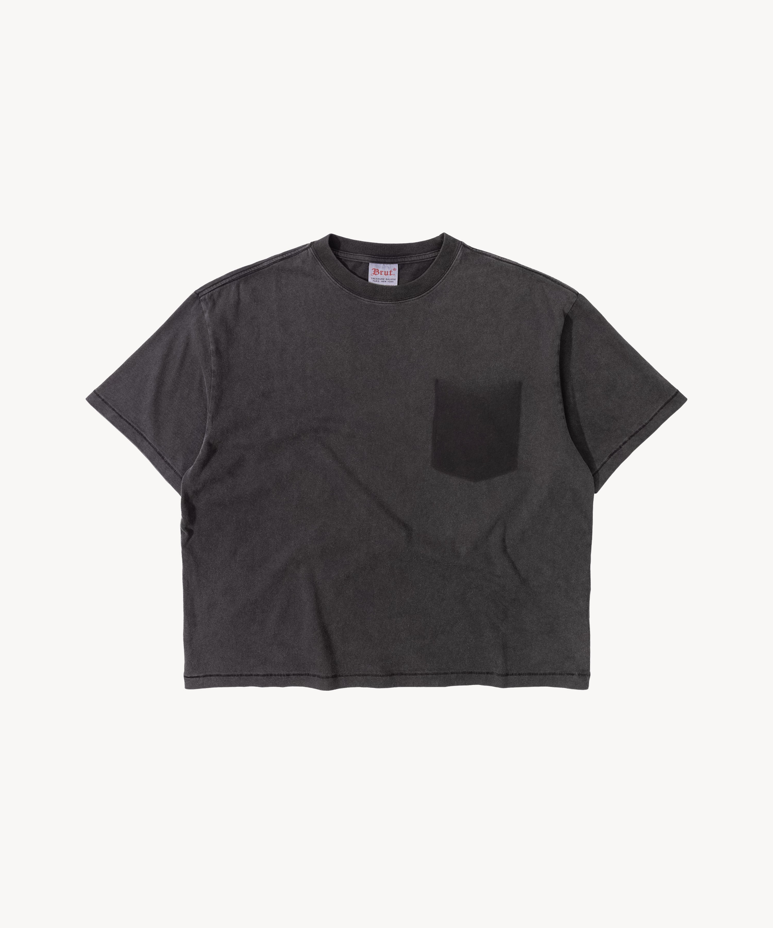 THE GHOST TEE - FADED BLACK | BRUT CLOTHING – BRUT Clothing