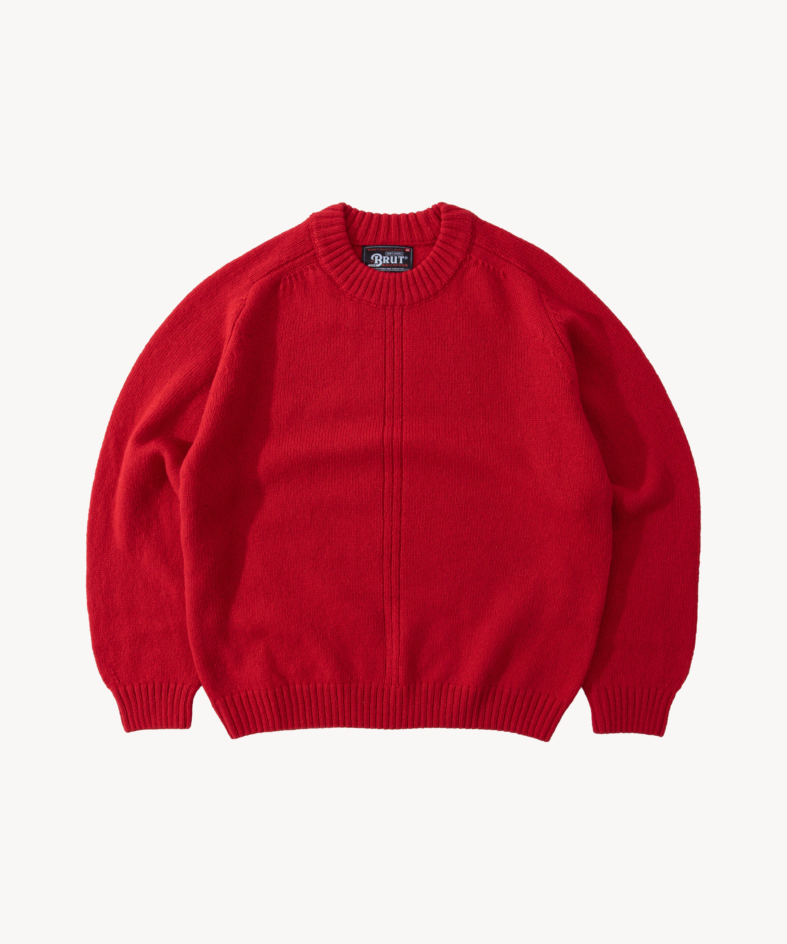 THE SHETLAND SWEATER RED BRUT PARIS 03 Worldwide shipping