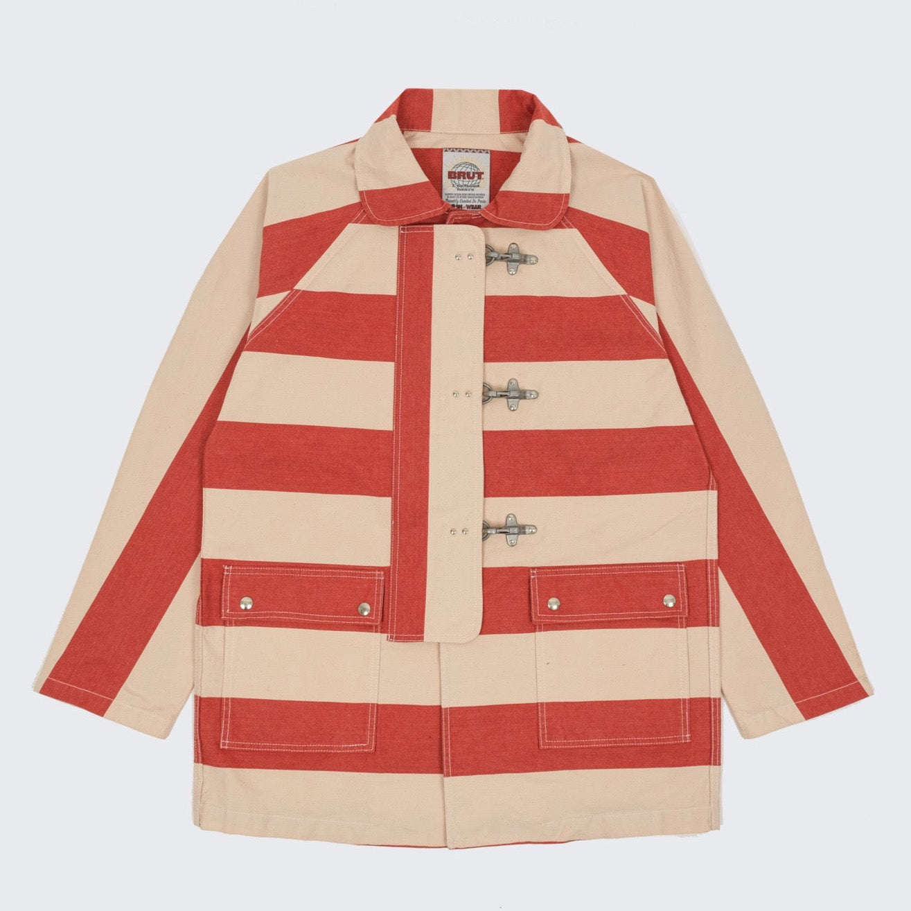 BRUT Striped Hook Men's coat | BRUT Vintage Shop | Worldwide ...
