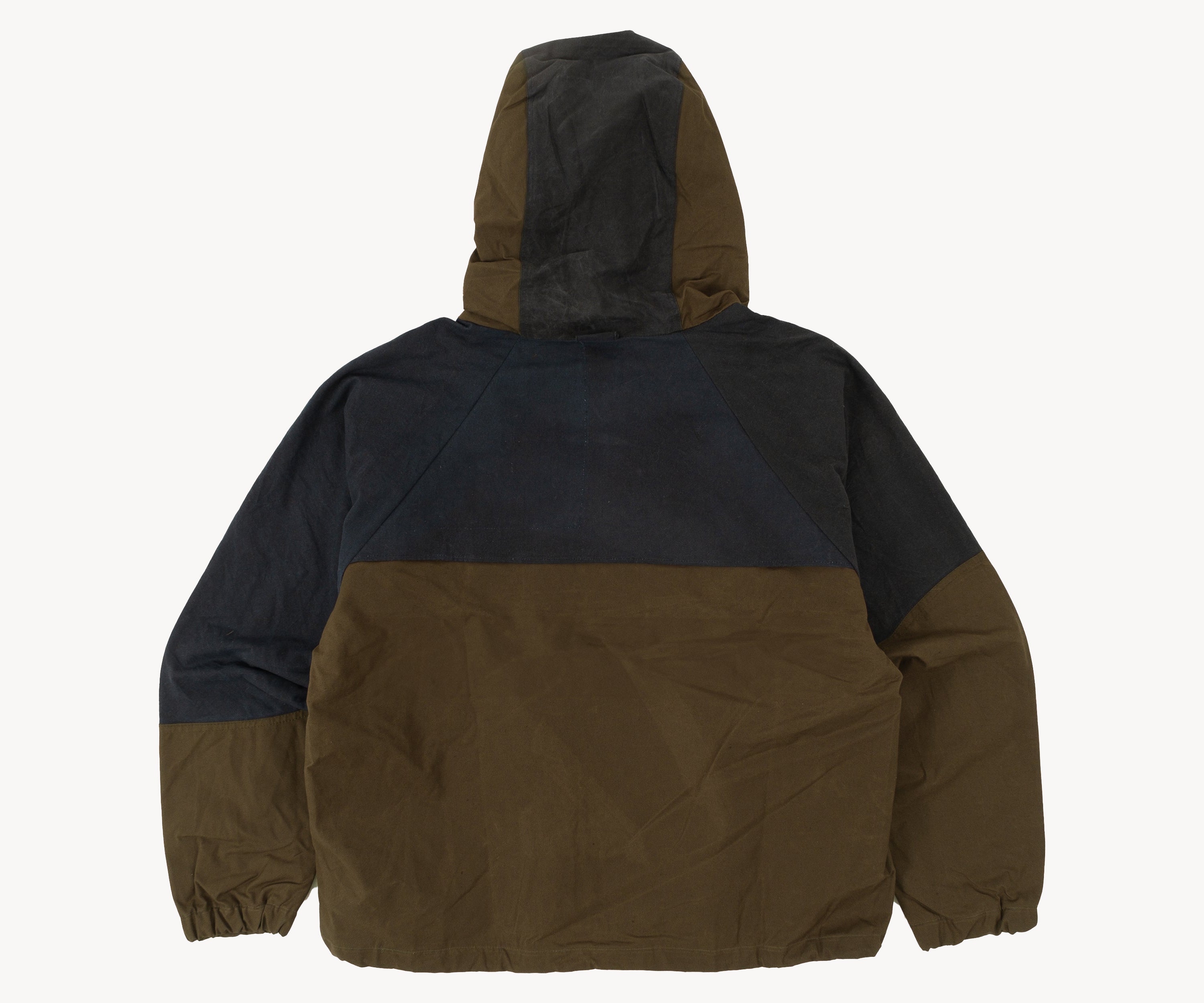 REWORK® WAX RAIN CROPPED JACKET - N° 004 Manteaux et vestes MEDIUM / VERT - BRUT Clothing