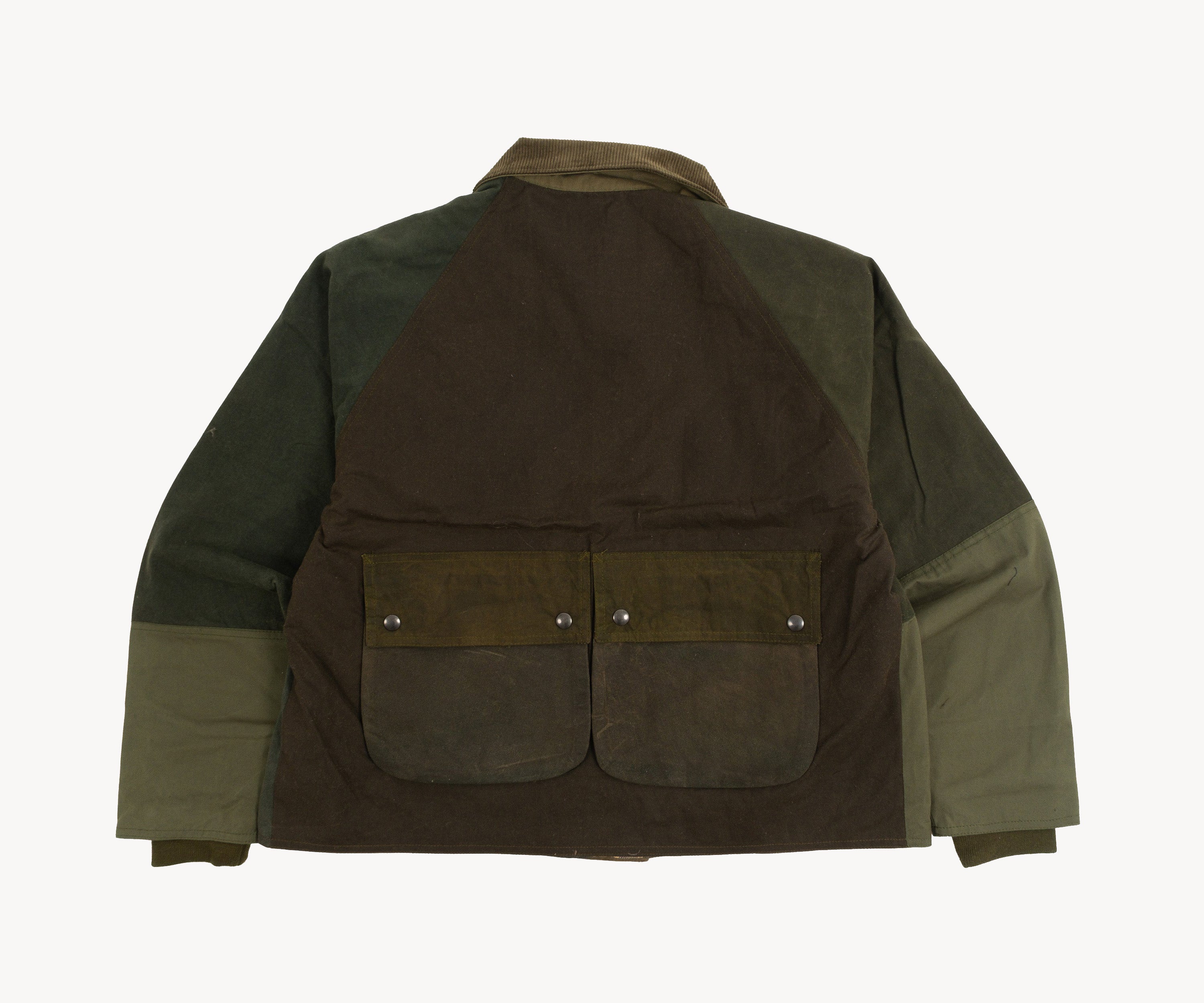 REWORK® BARBOUR V5 - N° 041 Manteaux et vestes MEDIUM / VERT OLIVE - BRUT Clothing