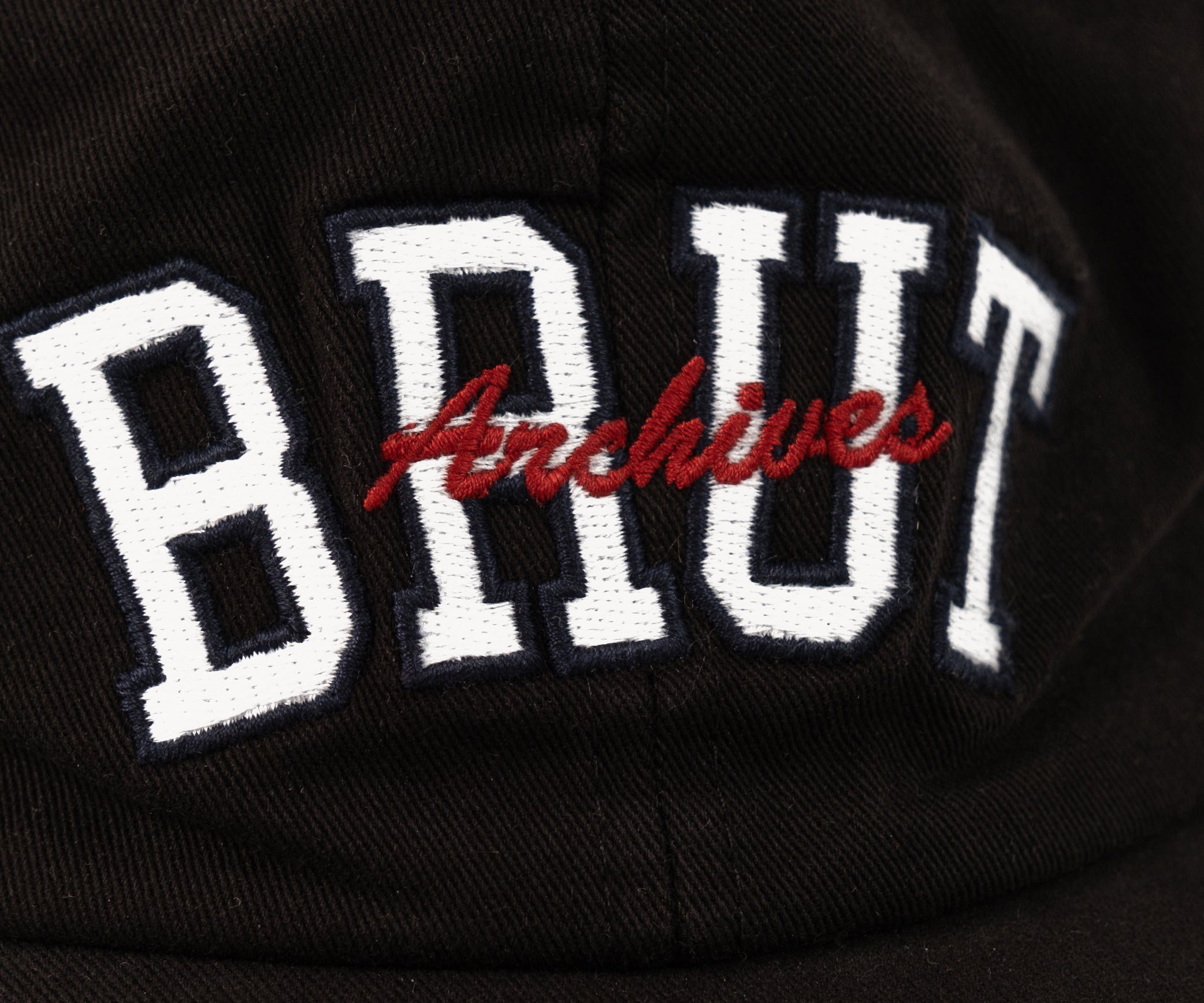BRUT UNIVERSITY CAP Hats and Caps BLACK - BRUT Clothing