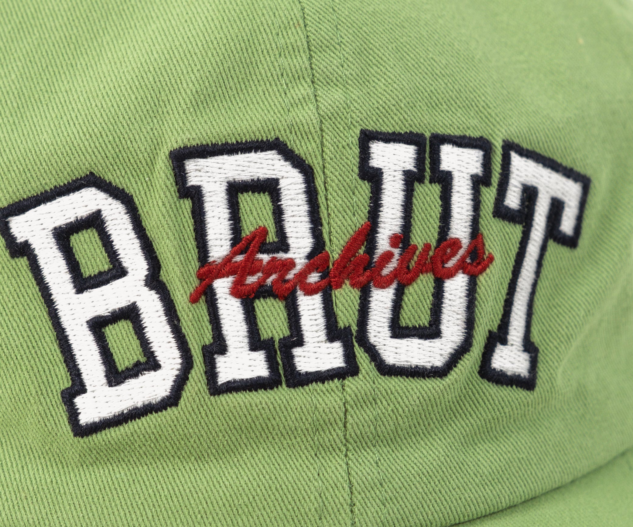 BRUT UNIVERSITY CAP Casquettes et chapeaux VERT CLAIR - Vêtements BRUT