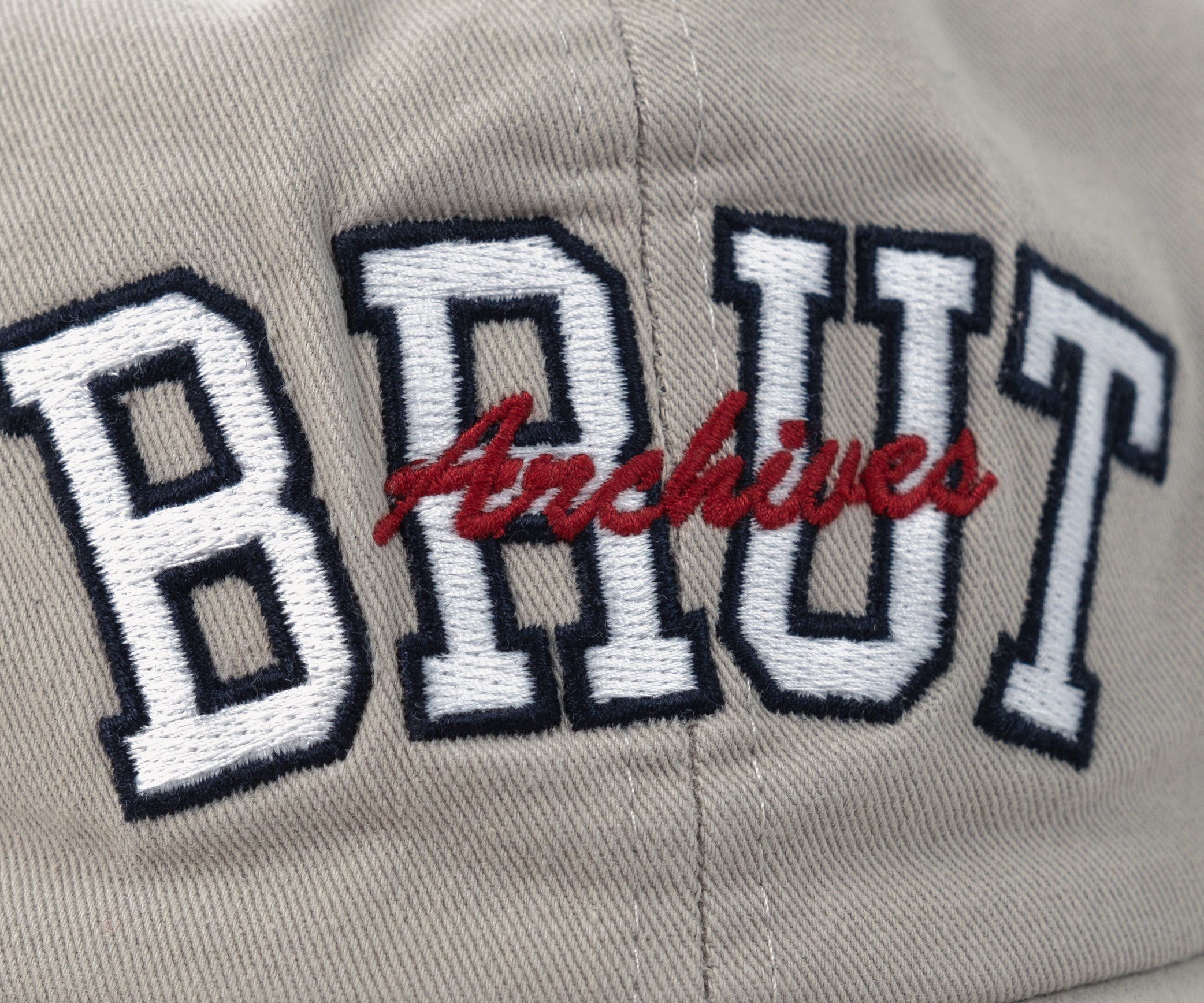 BRUT UNIVERSITY CAP - Casquettes et bonnets GRIS CLAIR - BRUT Clothing