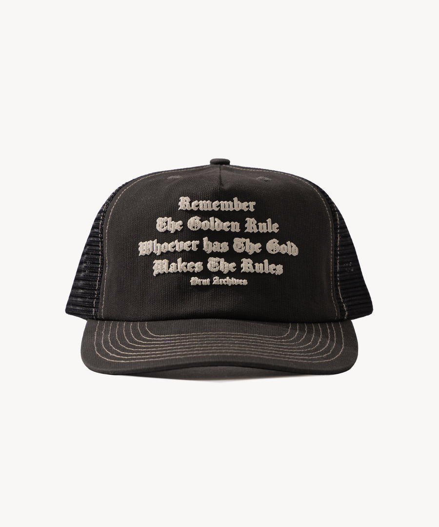 THE GOLDEN RULE CAP