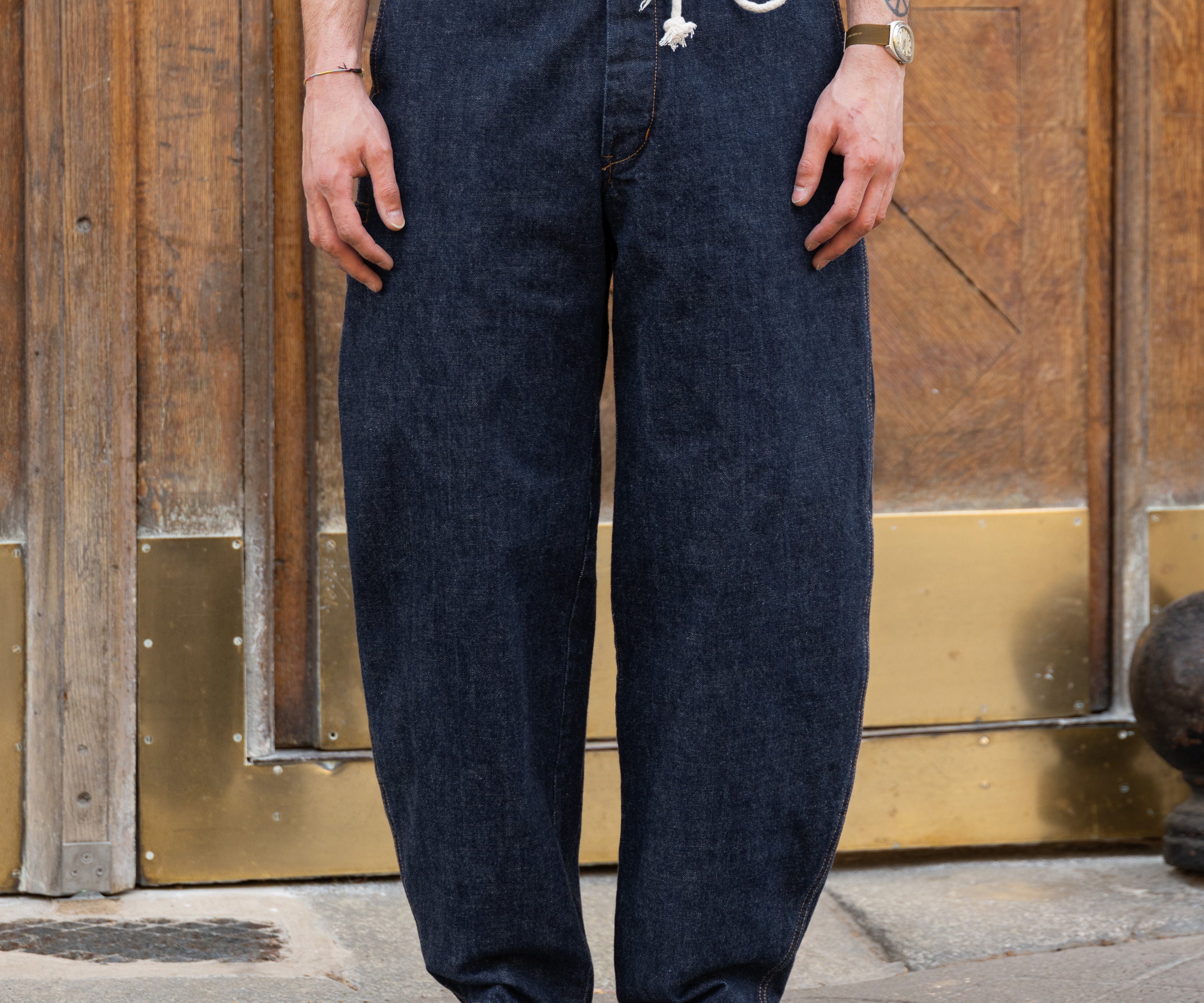 REWORK® DENIM ARTISAN PANTS Pants US28 / FR38 / RAW INDIGO - BRUT Clothing