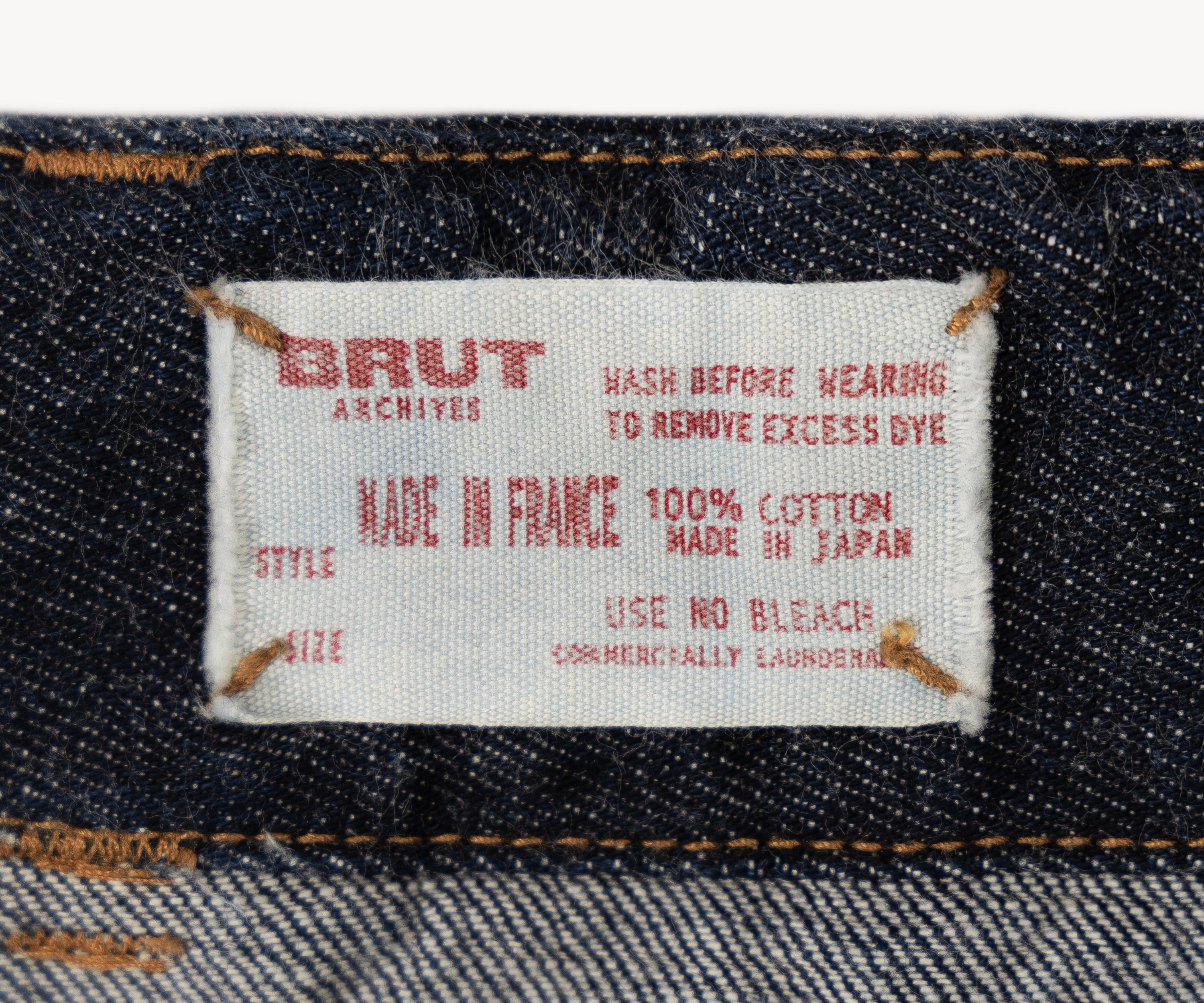 REWORK® DENIM ARTISAN PANTS Pants US28 / FR38 / RAW INDIGO - BRUT Clothing