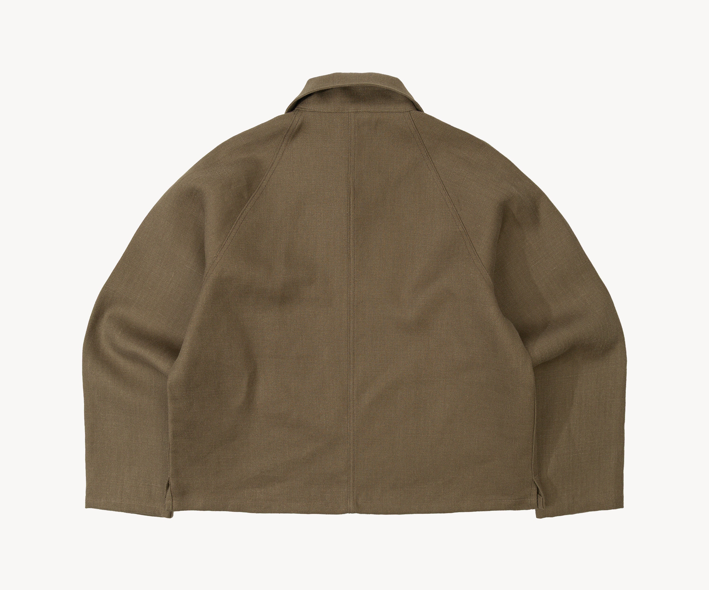 REWORK® FISHERMAN SHIRT SMALL / VERT ARDOISE - BRUT Clothing