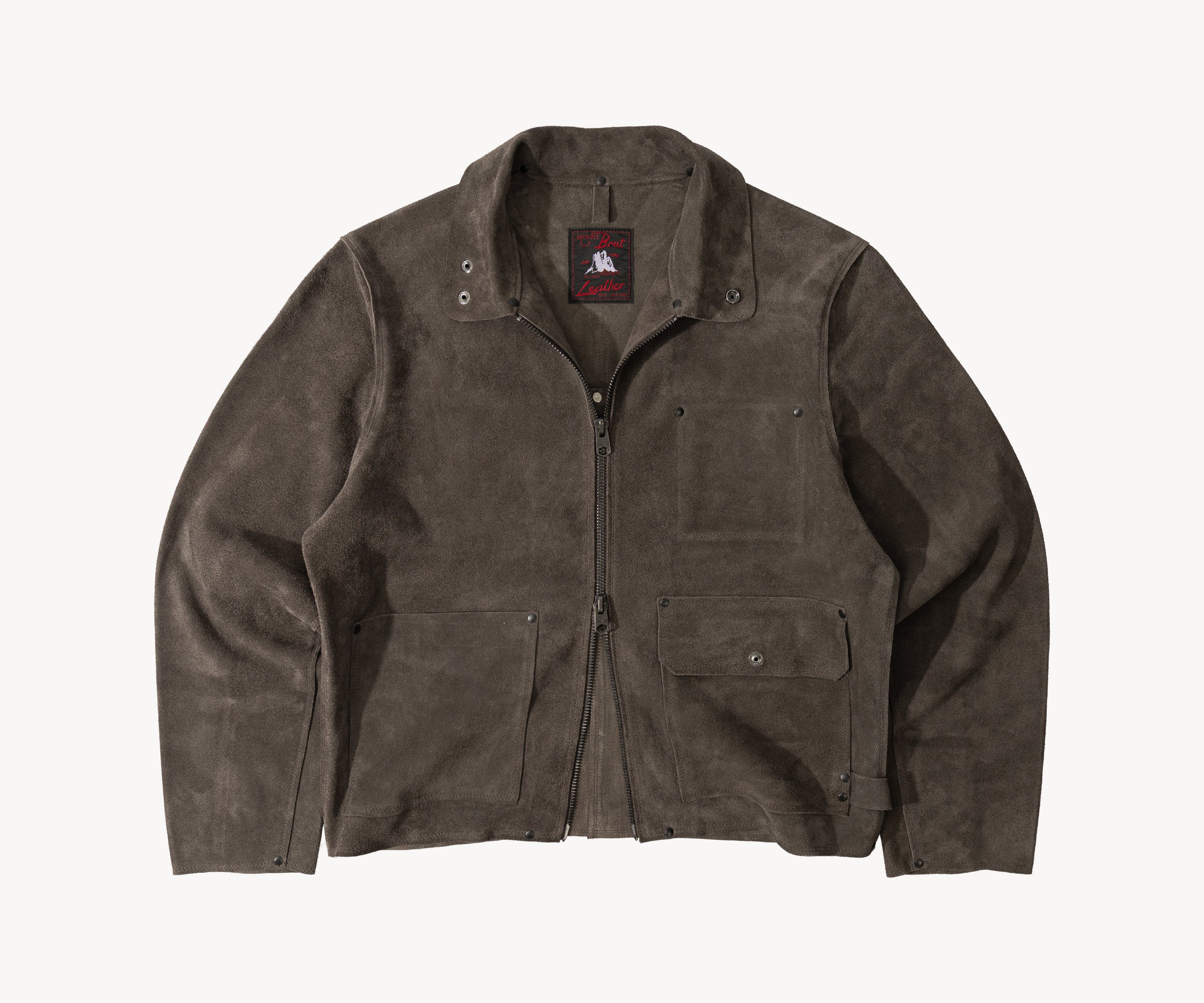 THE WELDER JACKET Coats & Jackets SMALL / DARK CLAY - BRUT Clothing