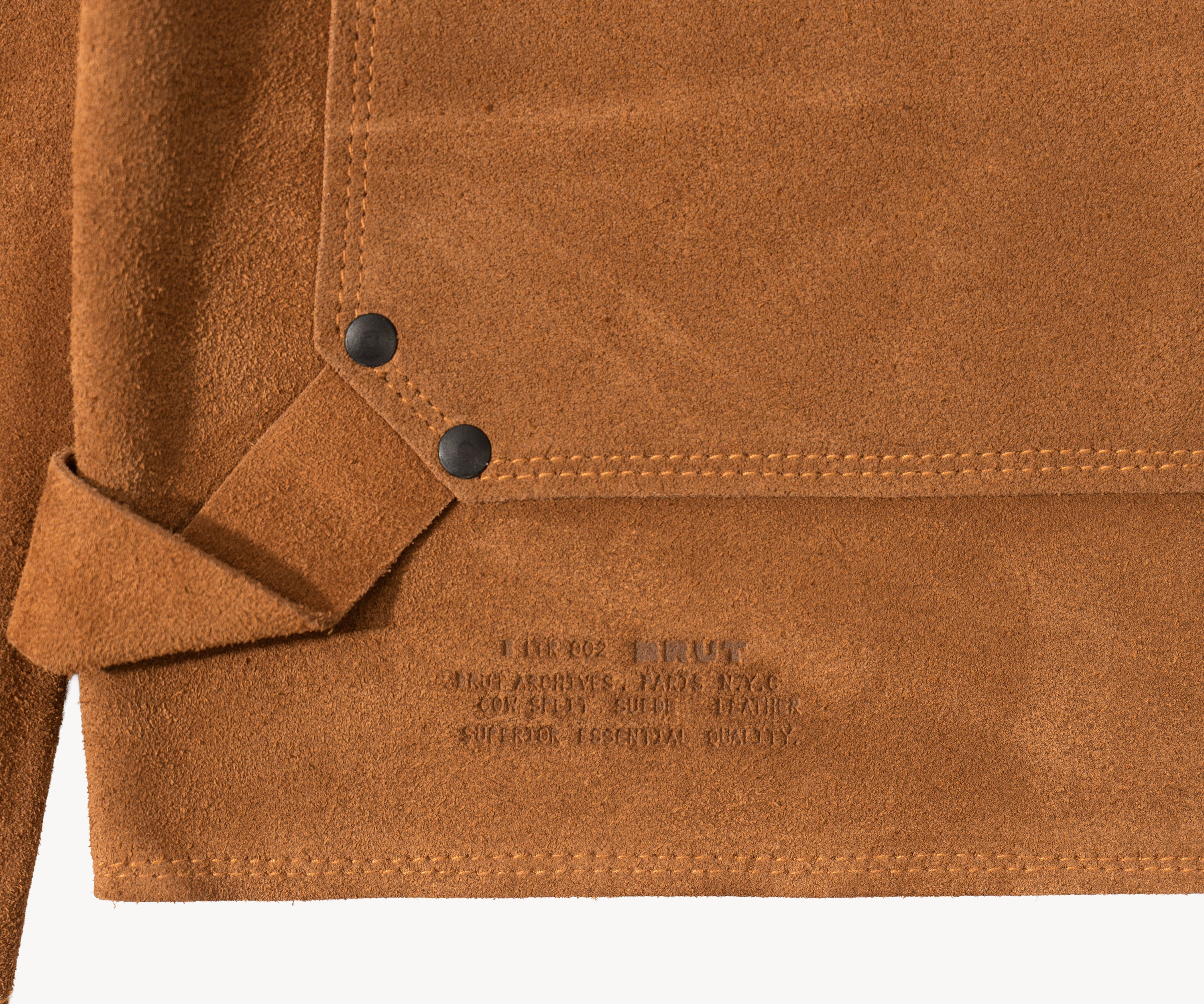 THE WELDER JACKET Coats & Jackets SMALL / COGNAC - BRUT Clothing