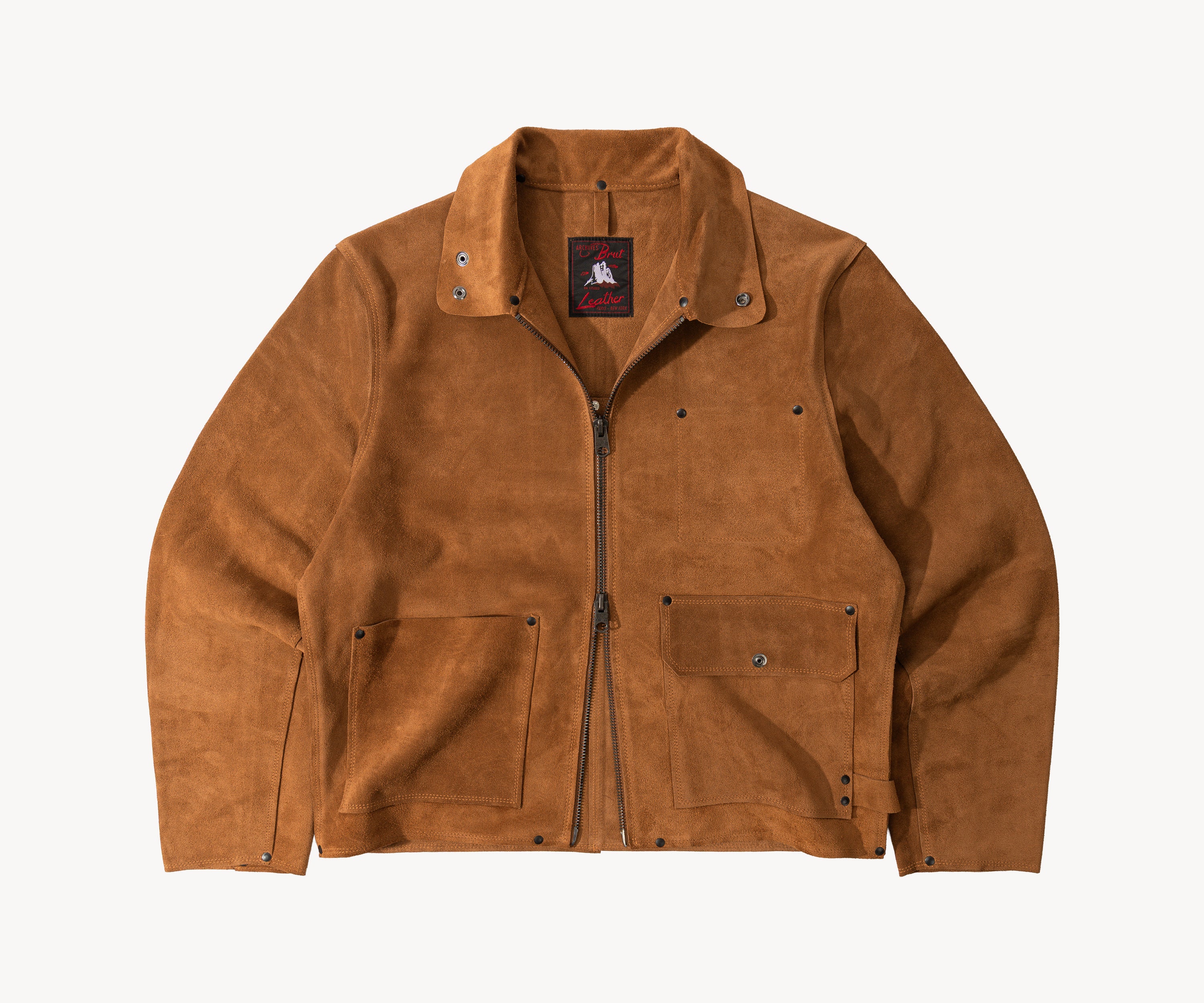 THE WELDER JACKET Manteaux et vestes TAILLE S / COGNAC - BRUT Clothing