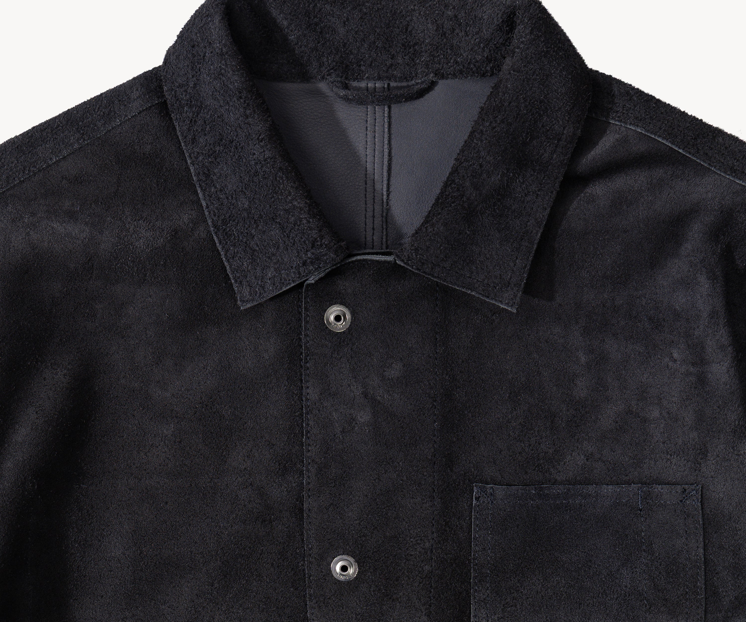 THE LEATHER TOOLS JACKET Coats & Jackets SMALL / NAVY - BRUT Clothing