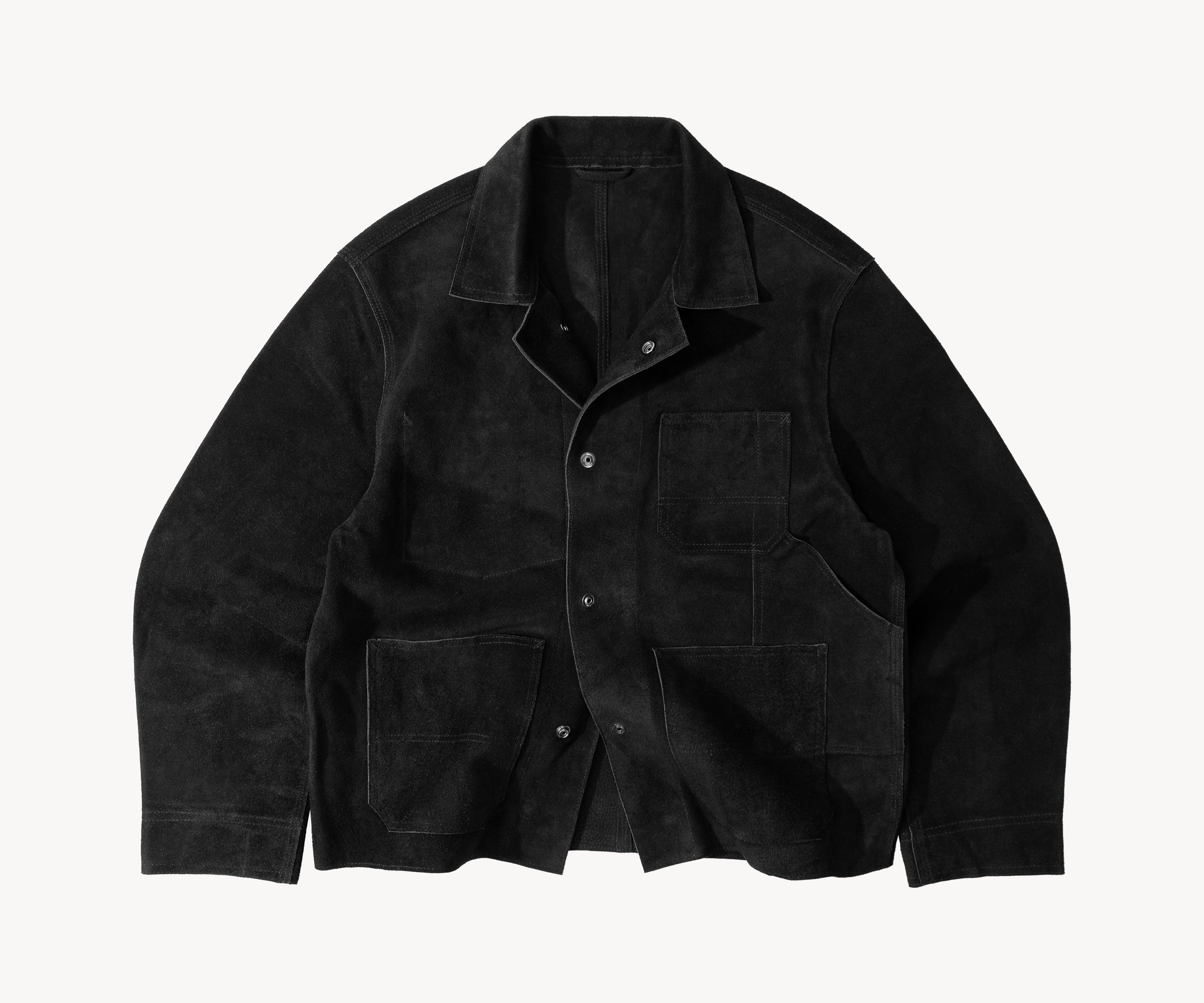 THE LEATHER TOOLS JACKET Manteaux et vestes TAILLE S / NOIR - BRUT Clothing