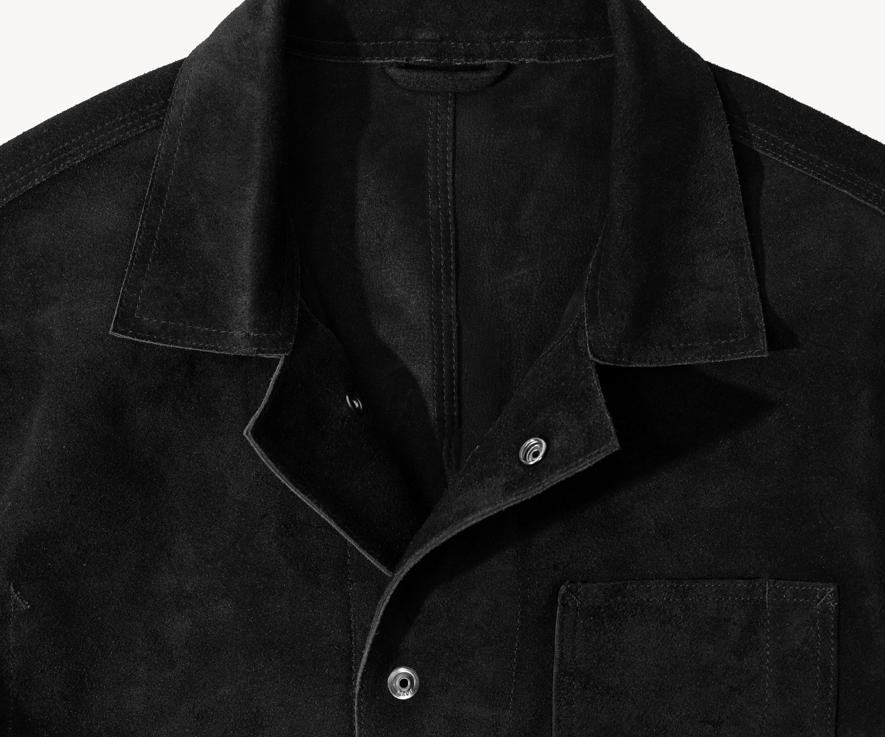 THE LEATHER TOOLS JACKET Manteaux et vestes TAILLE S / NOIR - BRUT Clothing