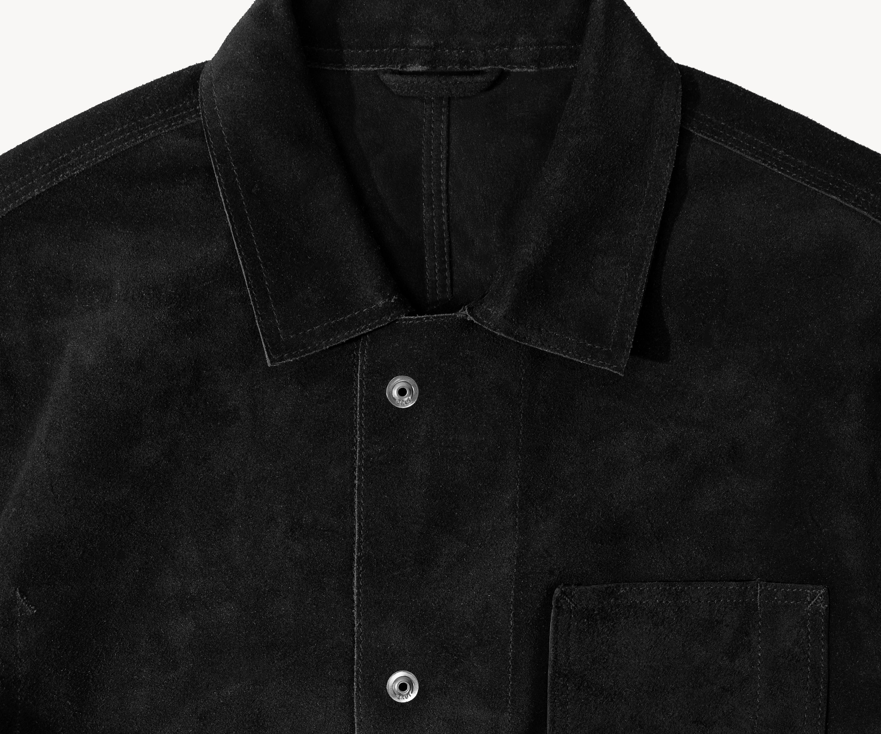 THE LEATHER TOOLS JACKET Coats & Jackets SMALL / BLACK - BRUT Clothing