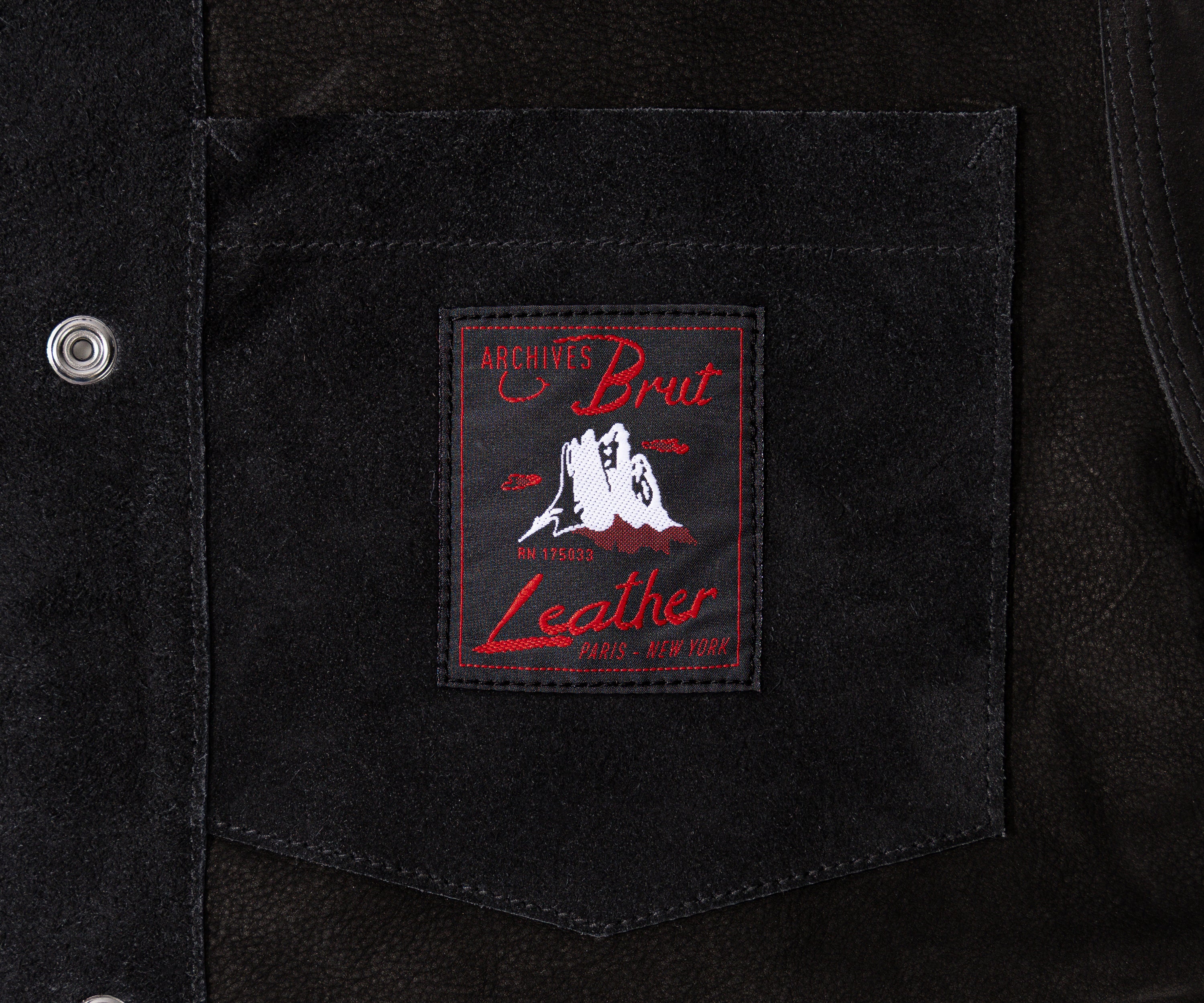 THE LEATHER TOOLS JACKET Coats & Jackets SMALL / BLACK - BRUT Clothing
