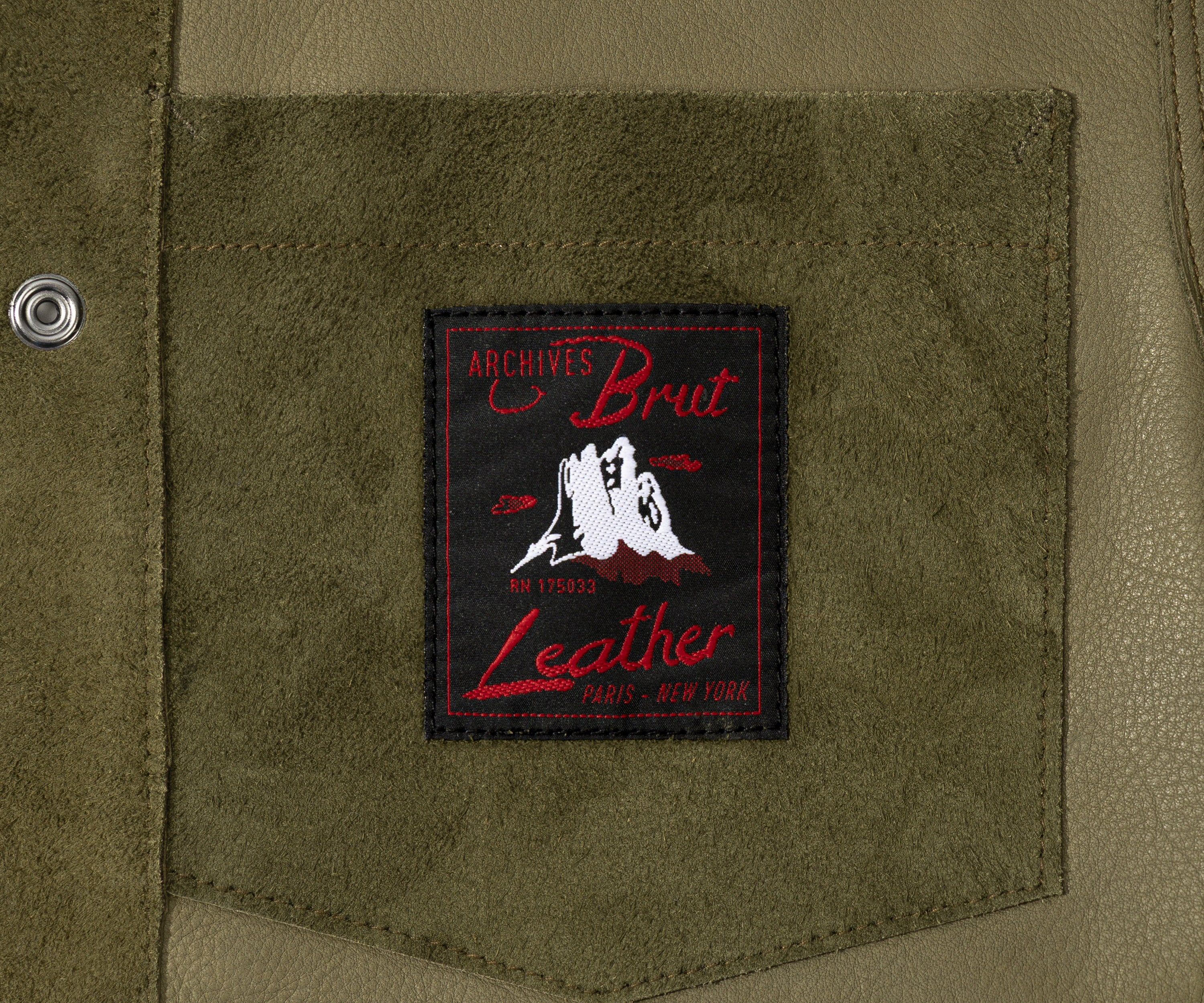 THE LEATHER TOOLS JACKET Coats & Jackets SMALL / OLIVE GREEN - BRUT Clothing