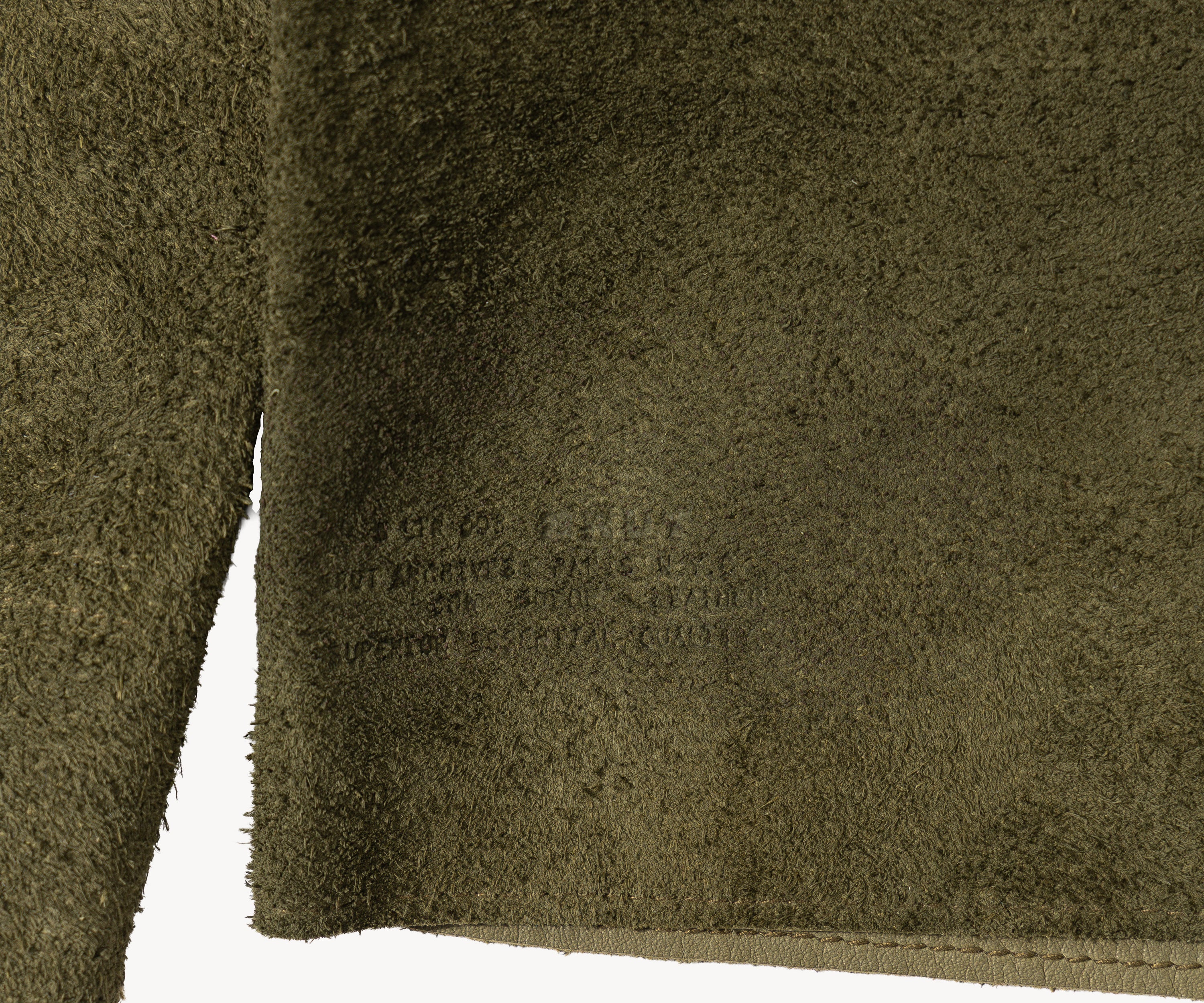 THE LEATHER TOOLS JACKET Manteaux et vestes TAILLE S / VERT OLIVE - BRUT Clothing