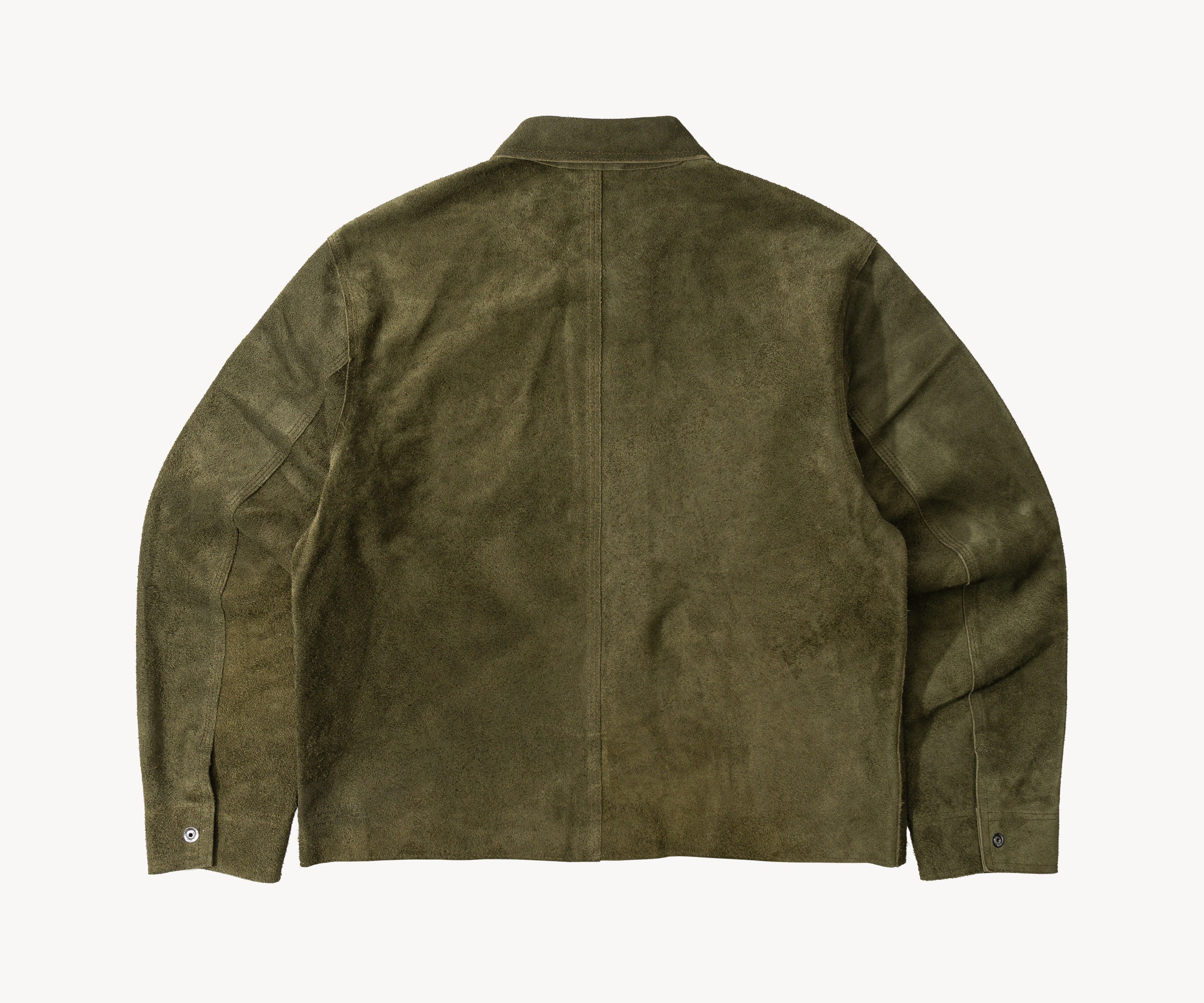 THE LEATHER TOOLS JACKET Coats & Jackets SMALL / OLIVE GREEN - BRUT Clothing