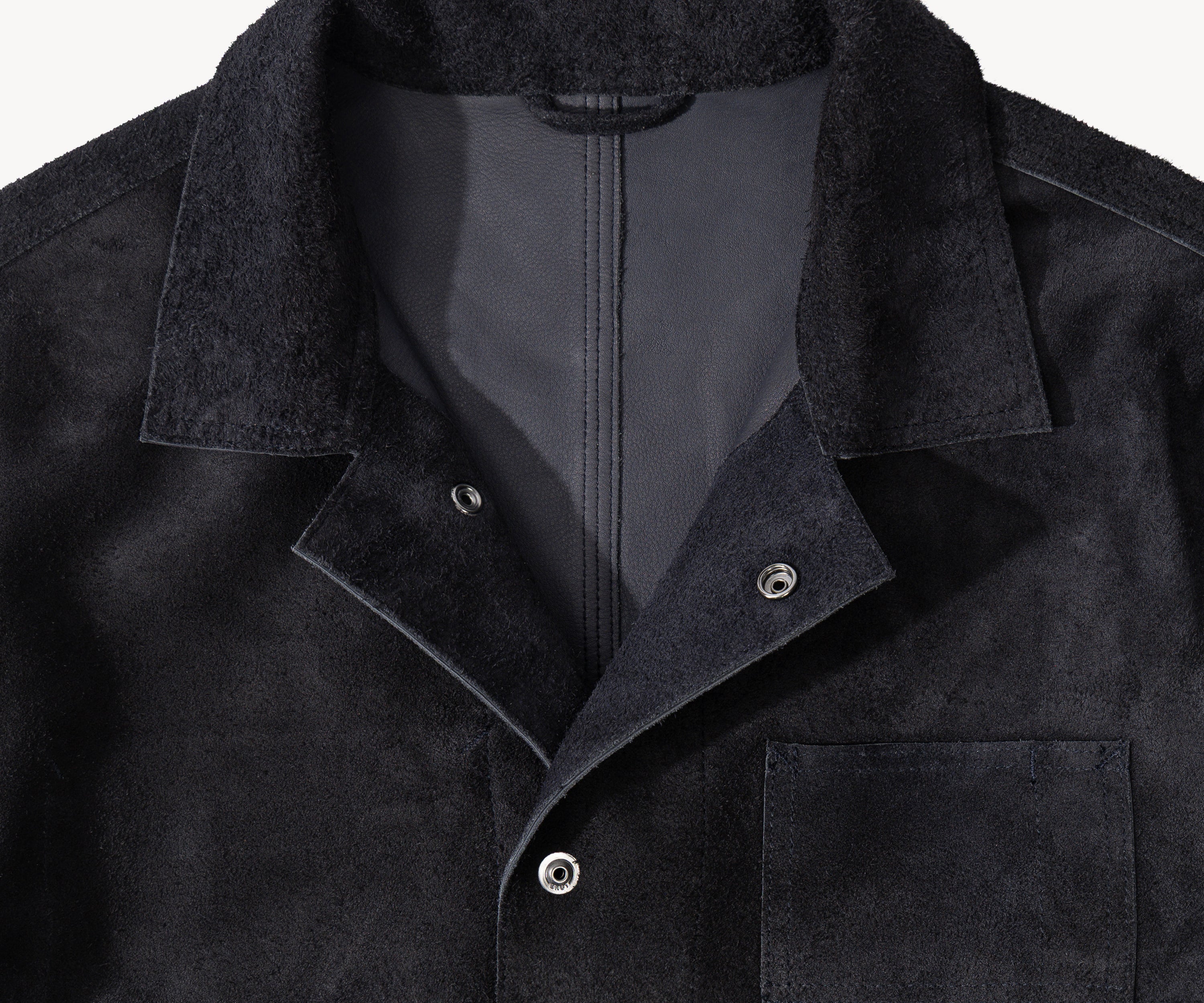 THE LEATHER TOOLS JACKET Coats & Jackets SMALL / NAVY - BRUT Clothing