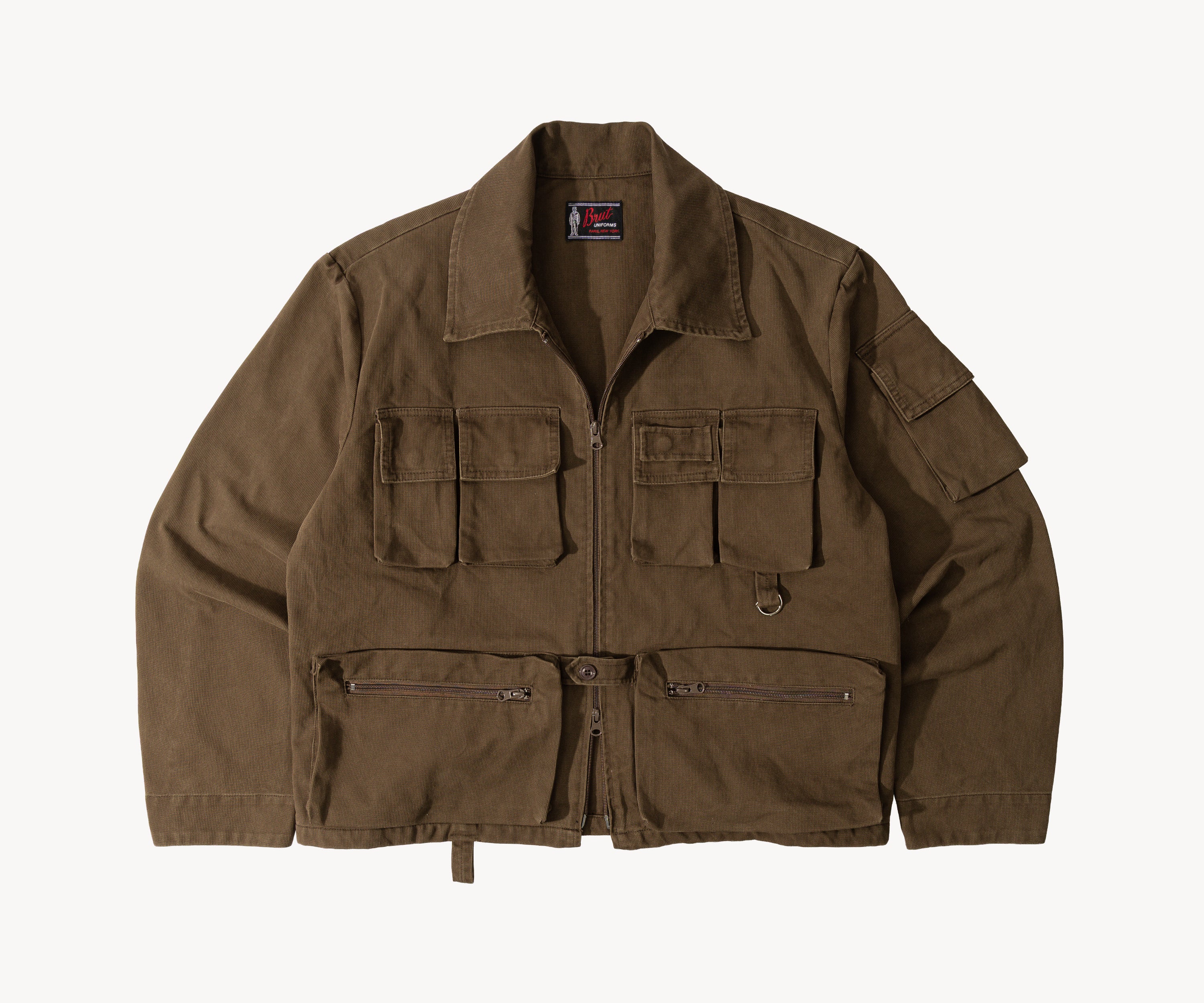 THE REEL JACKET Manteaux et vestes XS / MARRON - BRUT Clothing
