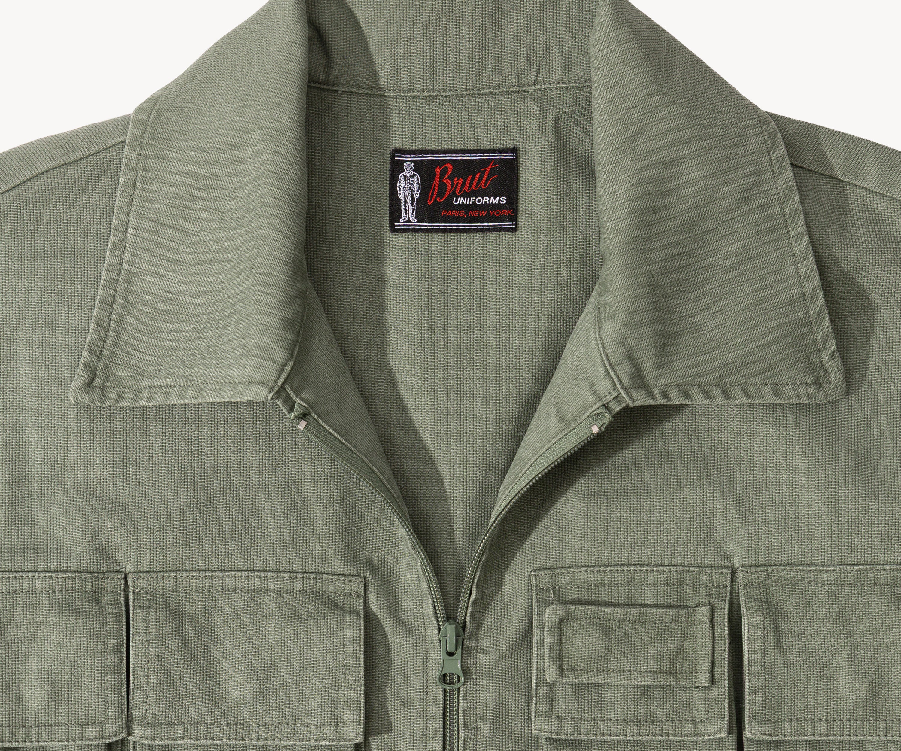 THE REEL JACKET Coats & Jackets X-SMALL / SLATE GREEN - BRUT Clothing