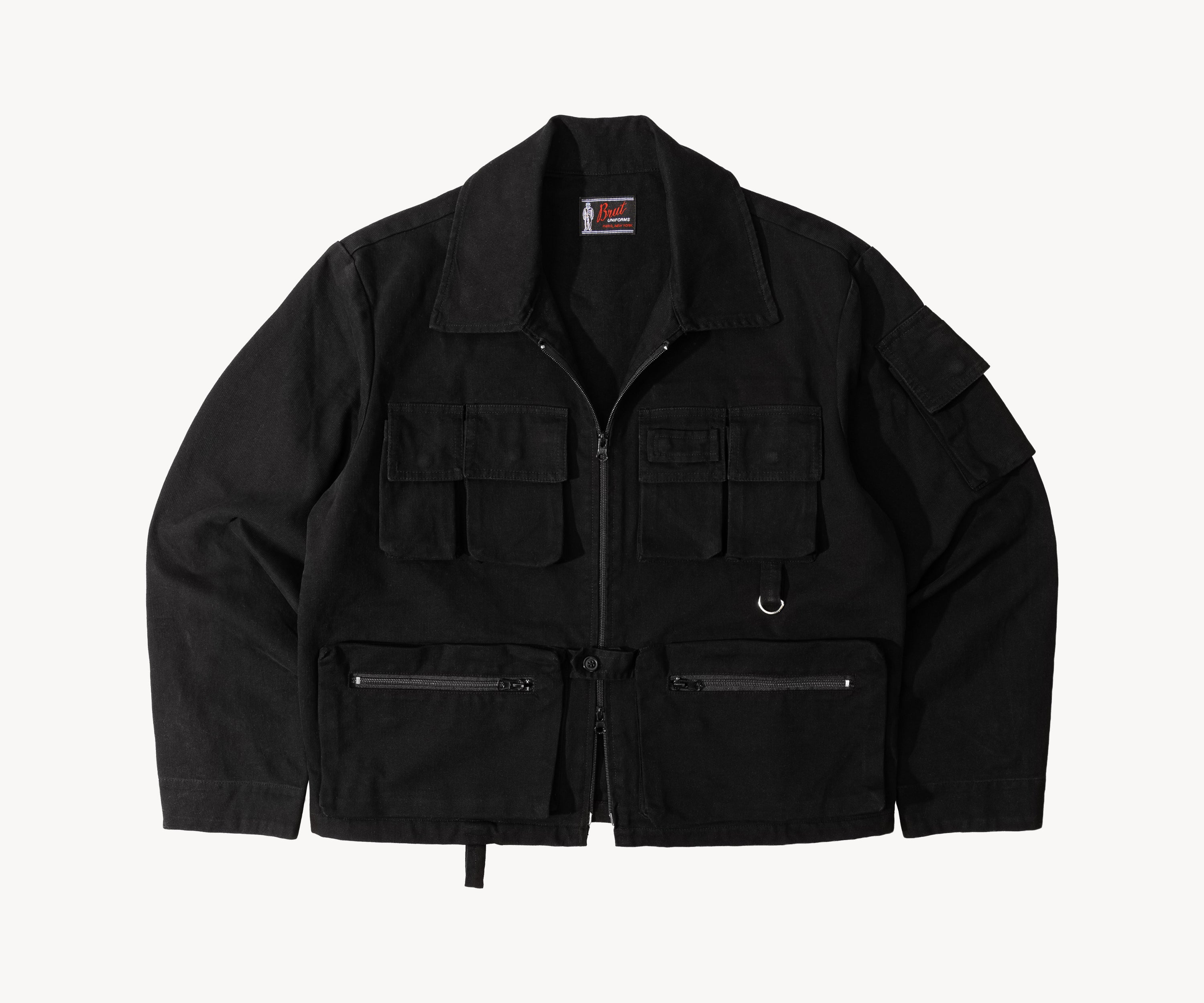 THE REEL JACKET Manteaux et vestes XS / NOIR - BRUT Clothing