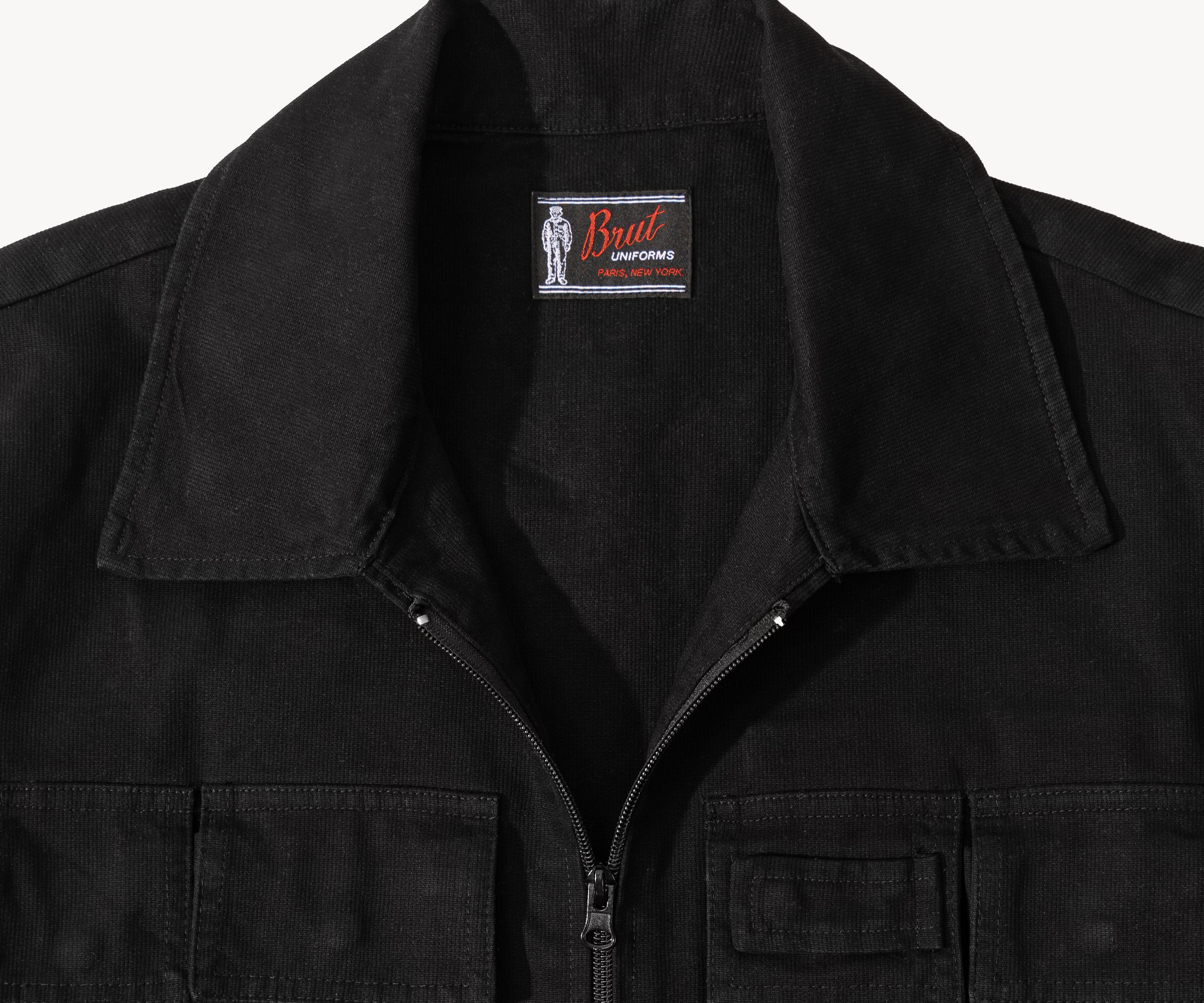 THE REEL JACKET Coats & Jackets X-SMALL / BLACK - BRUT Clothing