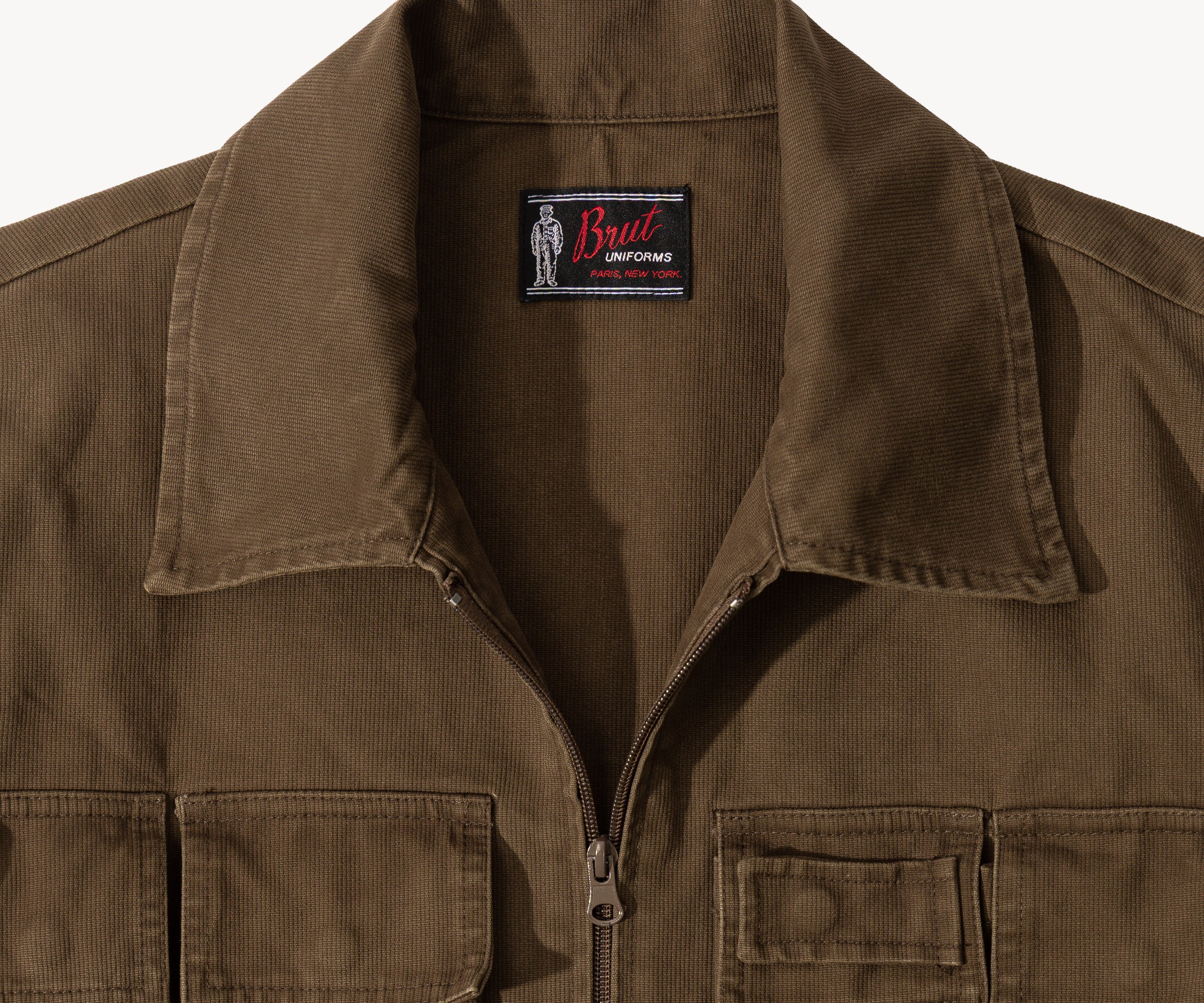 THE REEL JACKET Coats & Jackets X-SMALL / BROWN - BRUT Clothing