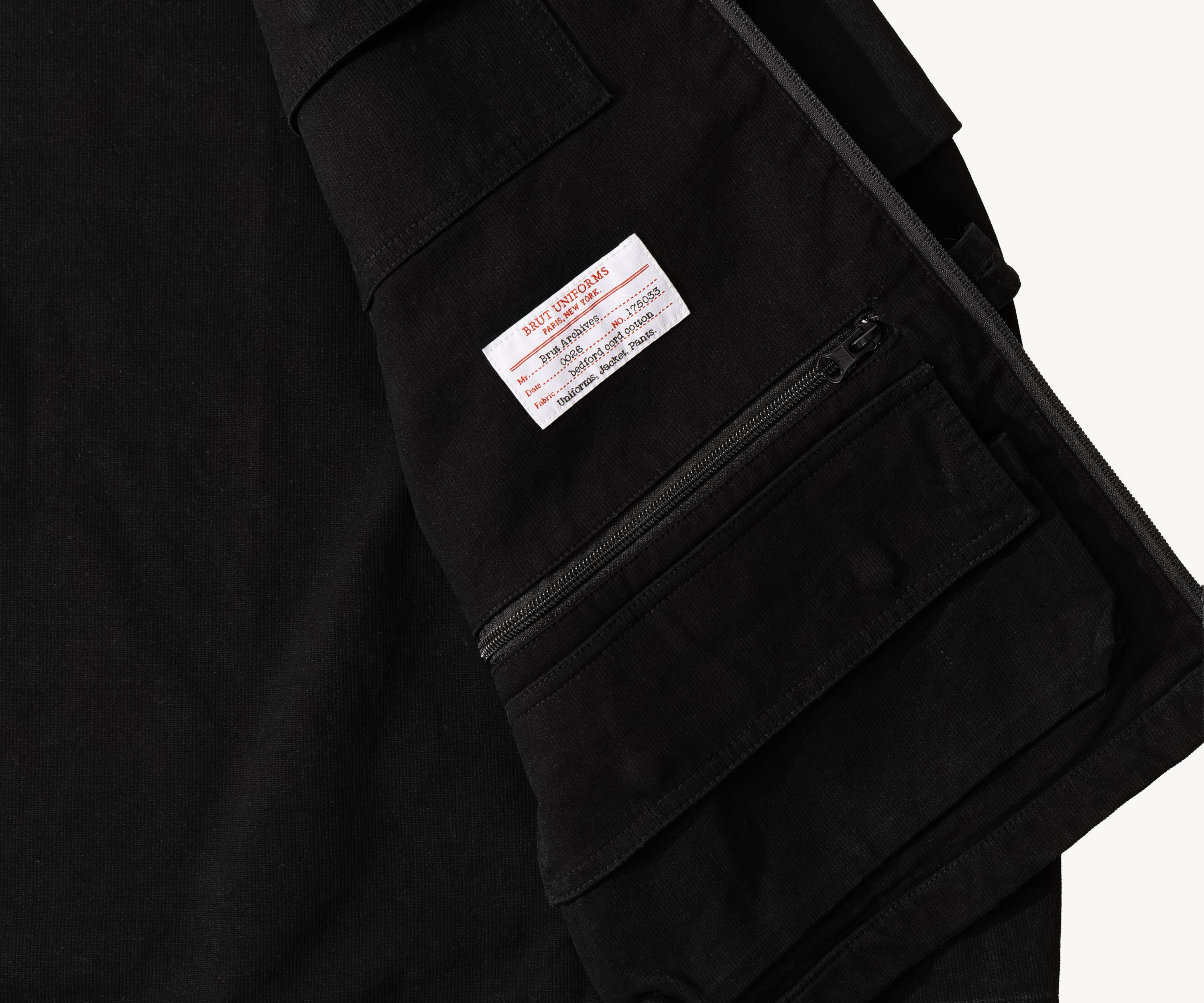 THE REEL JACKET Manteaux et vestes XS / NOIR - BRUT Clothing