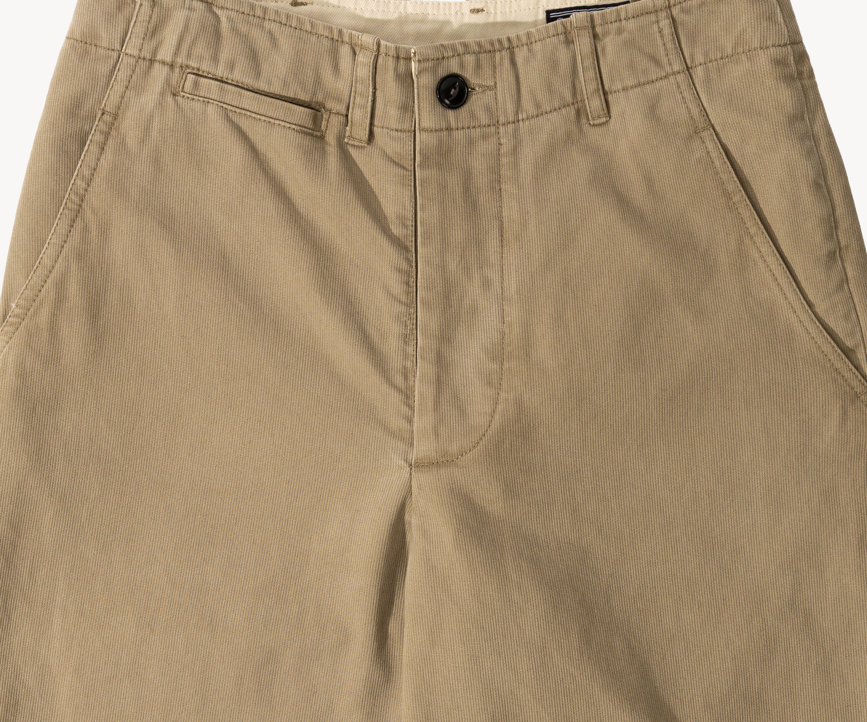 THE UNIFORM CHINO PANTS Taille US 26 / FR 36 / BEIGE - BRUT Clothing