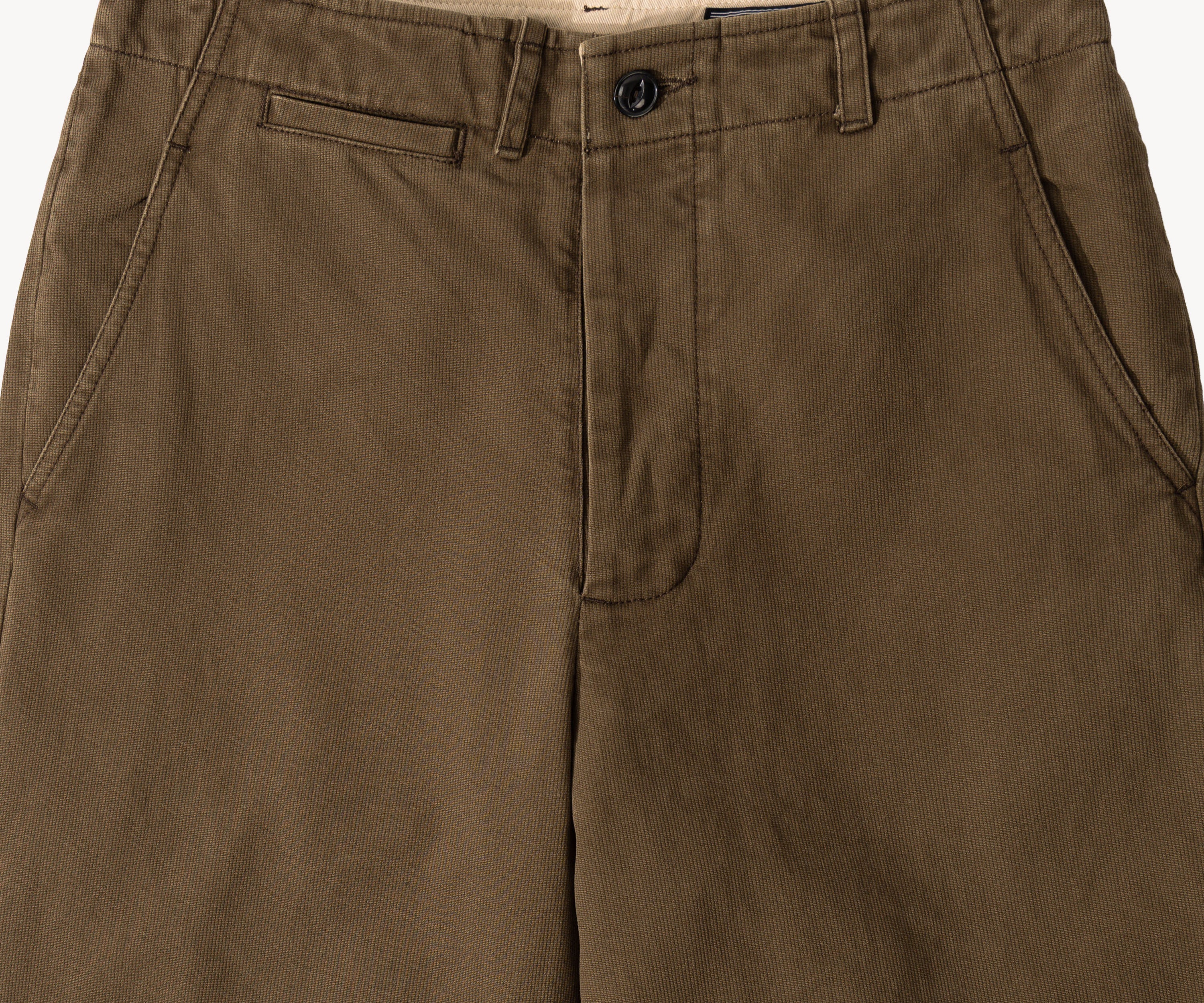 THE UNIFORM CHINO PANTS Pants US26 / FR36 / BROWN - BRUT Clothing