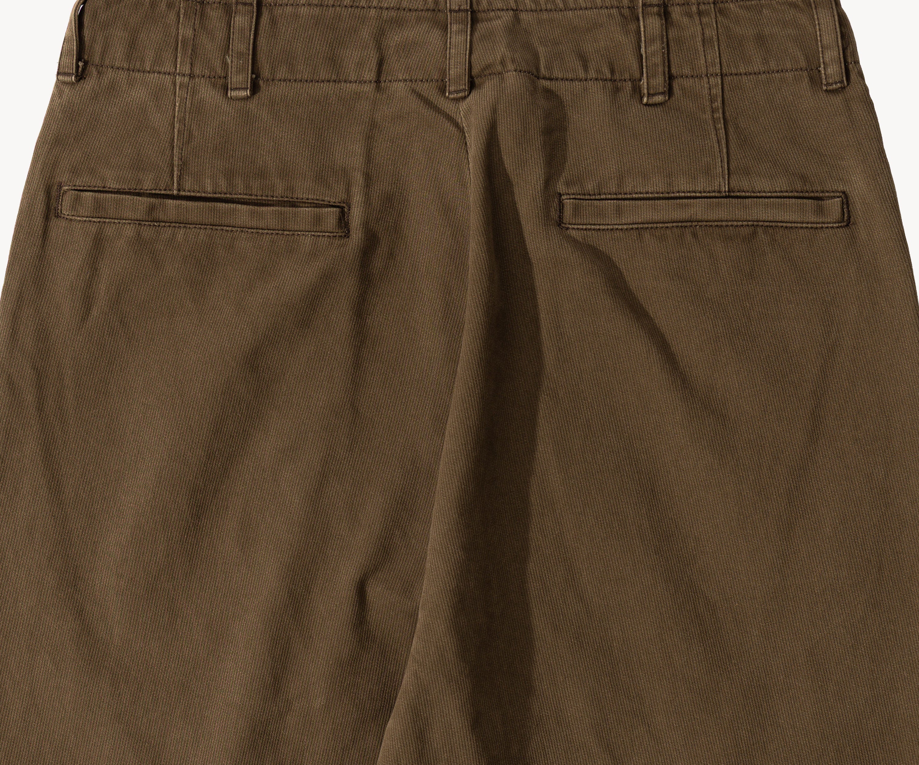 THE UNIFORM CHINO PANTS Taille US 26 / FR 36 / MARRON - BRUT Clothing