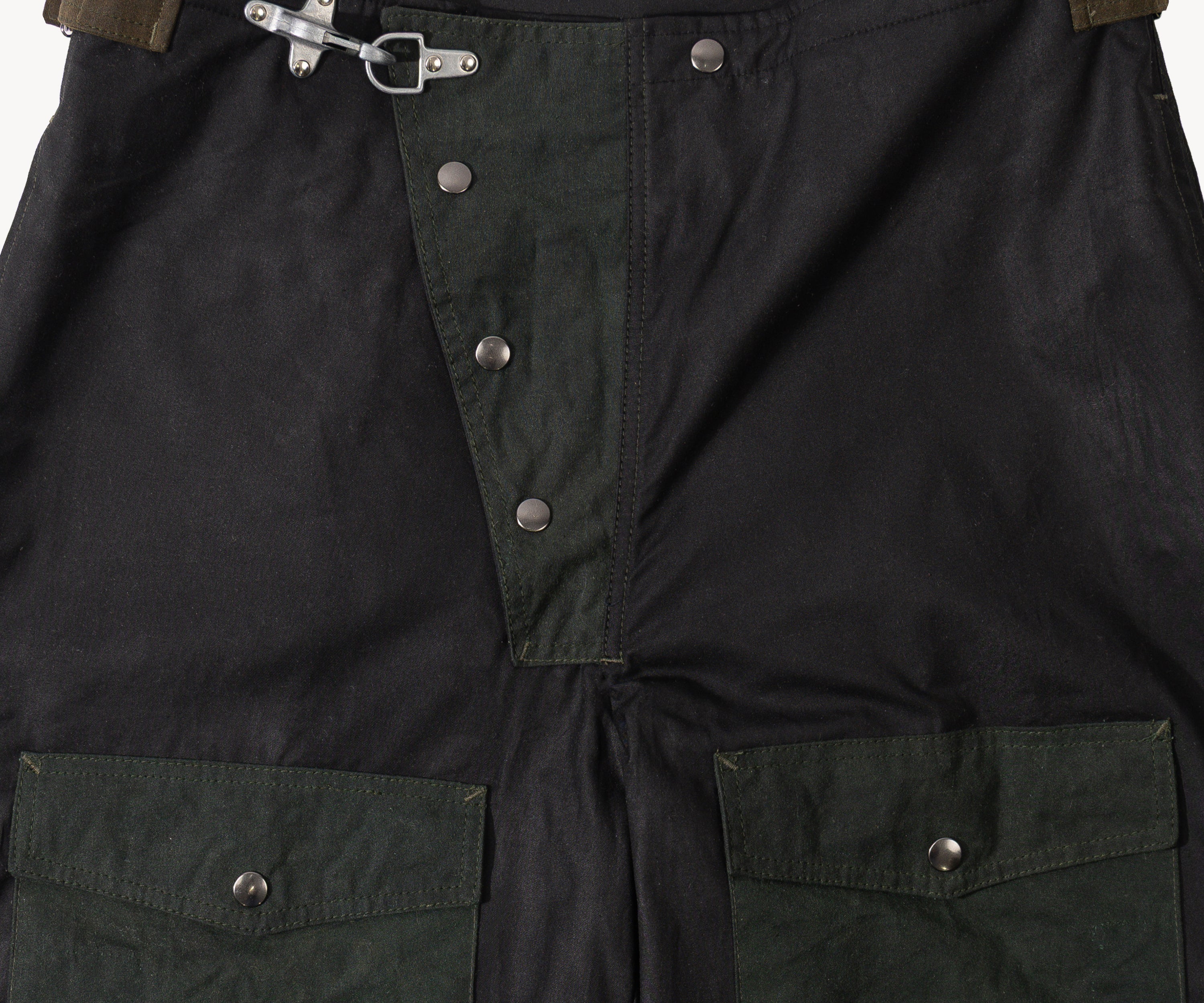 REWORK® WAX OVERPANTS - N° 013 Coats & Jackets GREEN / ONE SIZE - BRUT Clothing