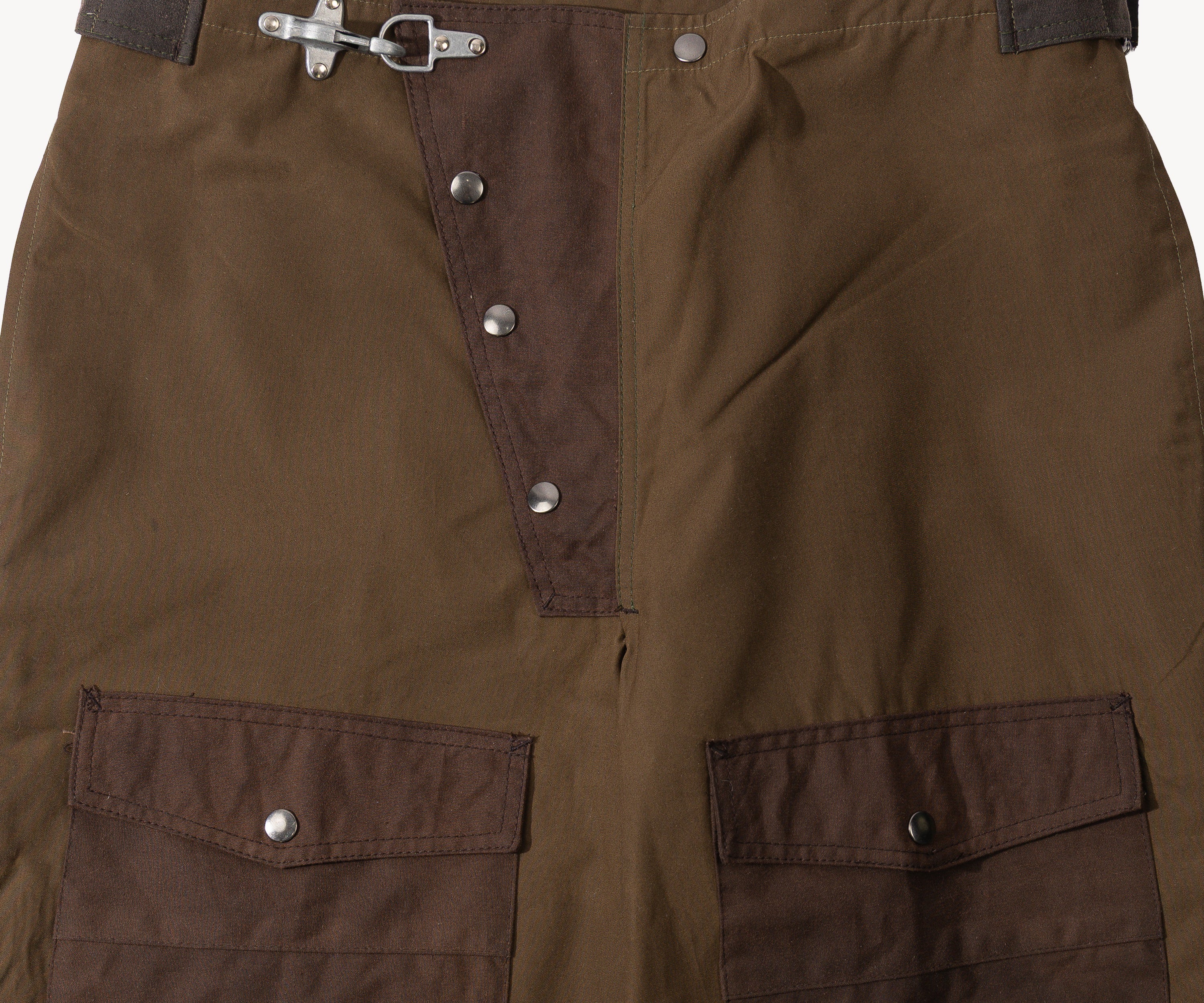 REWORK® WAX OVERPANTS - N° 022 Coats & Jackets BROWN / ONE SIZE - BRUT Clothing
