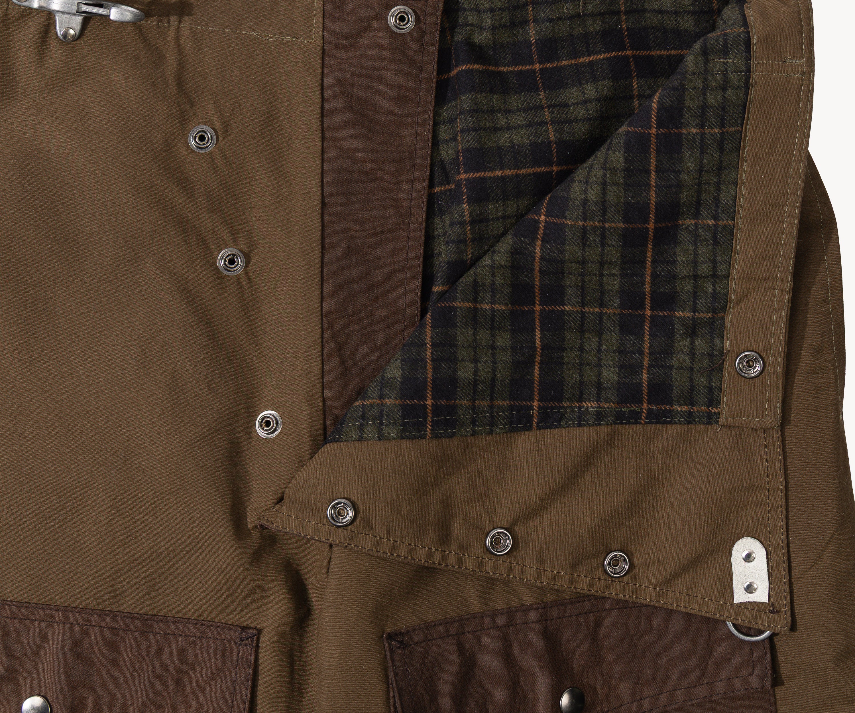 REWORK® WAX OVERPANTS - N° 022 Coats & Jackets BROWN / ONE SIZE - BRUT Clothing