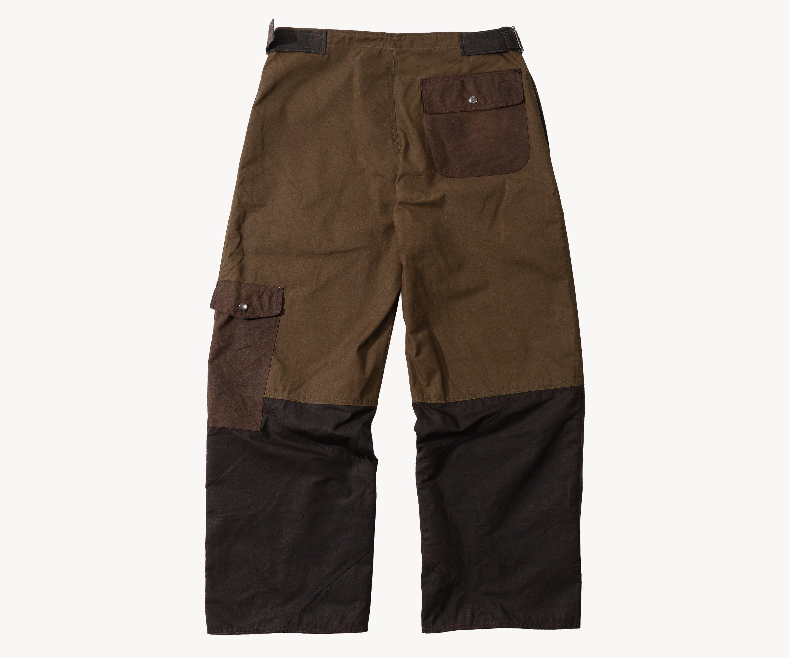 REWORK® WAX OVERPANTS - N° 022 Coats & Jackets BROWN / ONE SIZE - BRUT Clothing