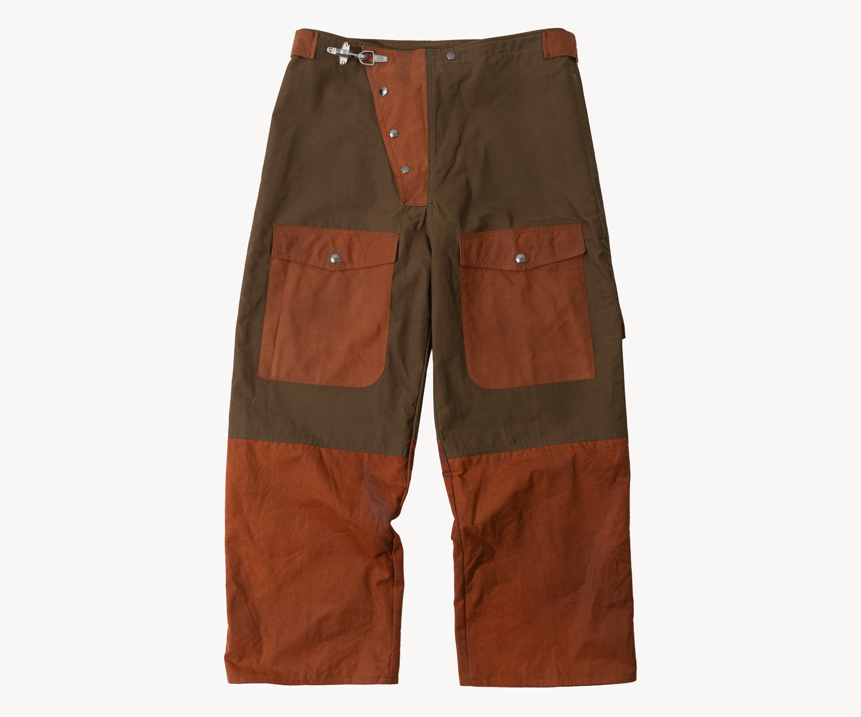 REWORK® WAX OVERPANTS - N° 023 Manteaux et vestes MARRON / TAILLE UNIQUE - BRUT Clothing