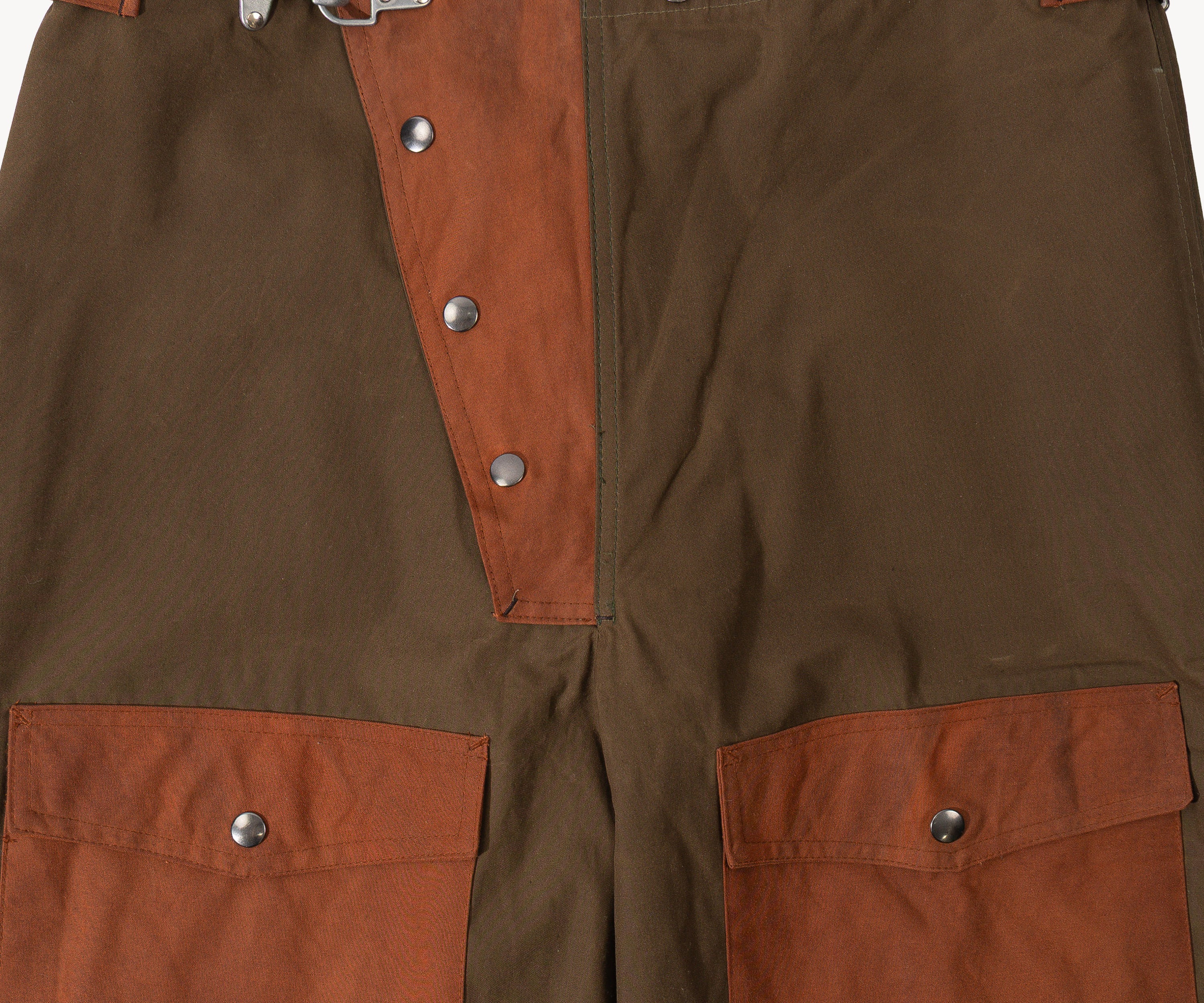 REWORK® WAX OVERPANTS - N° 023 Coats & Jackets BROWN / ONE SIZE - BRUT Clothing