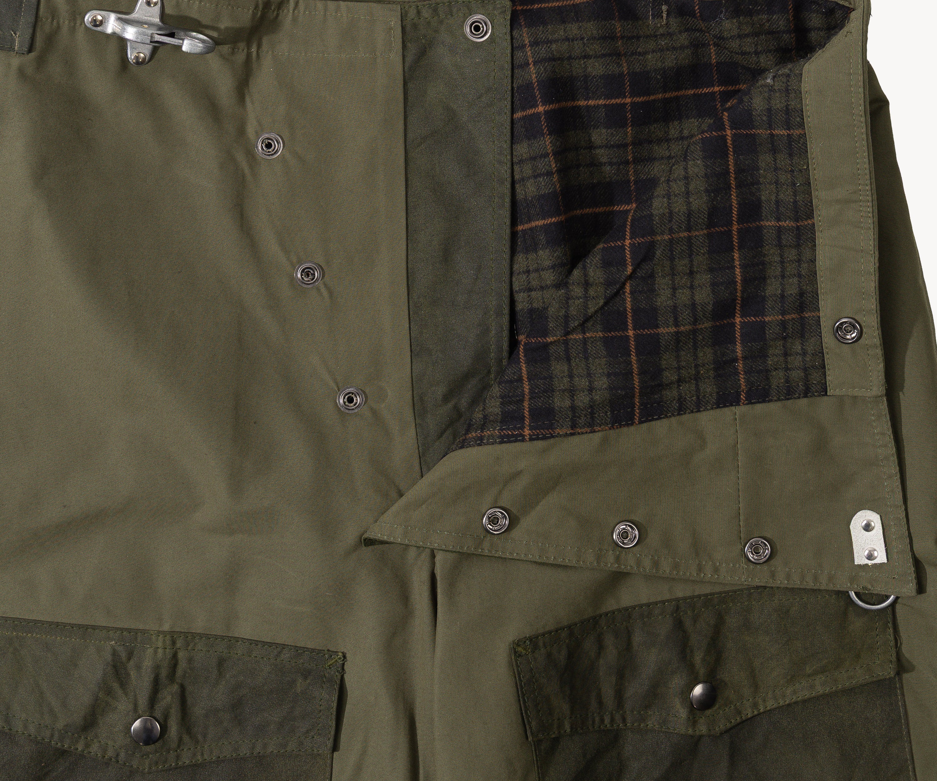 REWORK® WAX OVERPANTS - N° 014 Coats & Jackets GREEN / ONE SIZE - BRUT Clothing