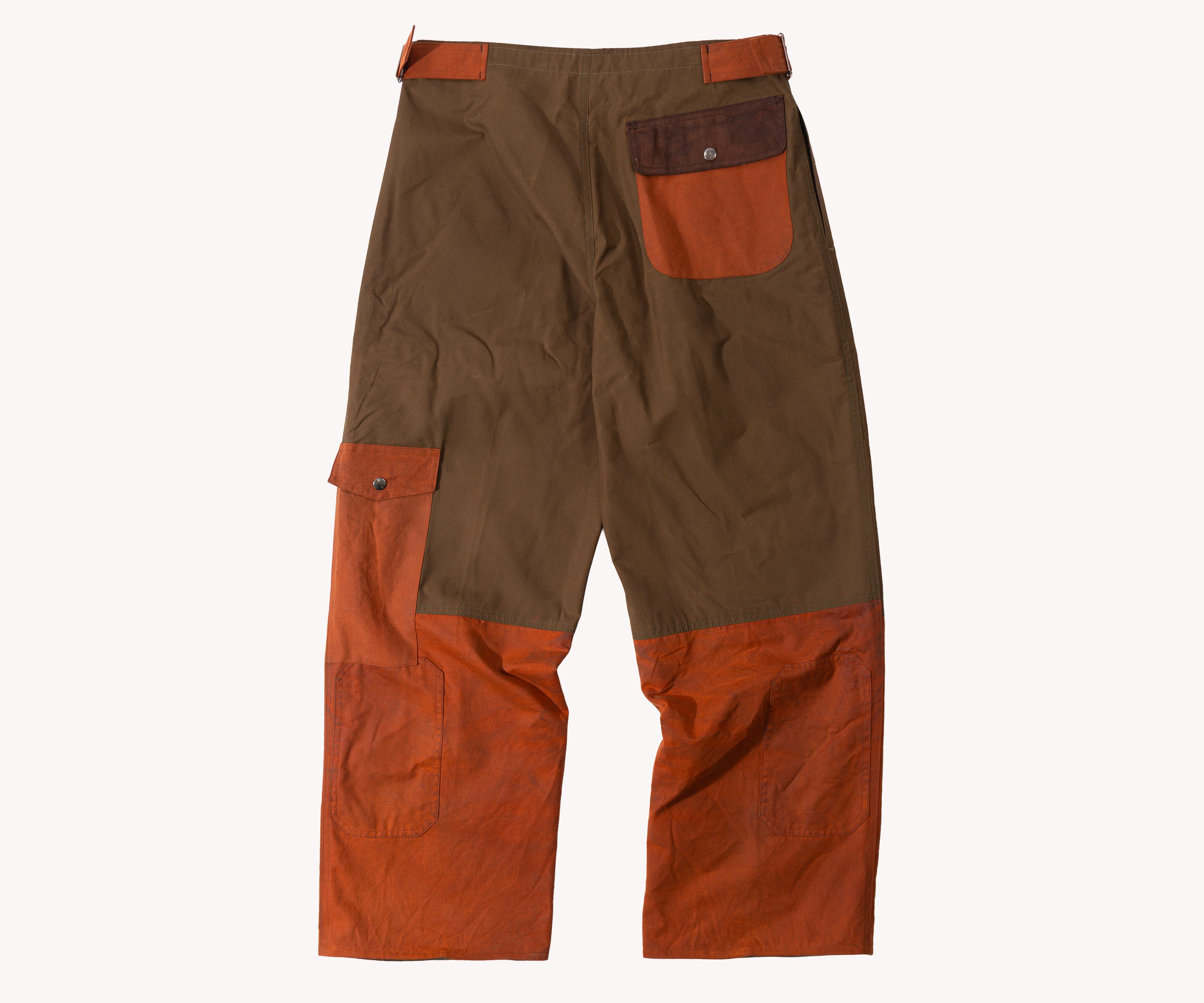 REWORK® WAX OVERPANTS - N° 023 Coats & Jackets BROWN / ONE SIZE - BRUT Clothing