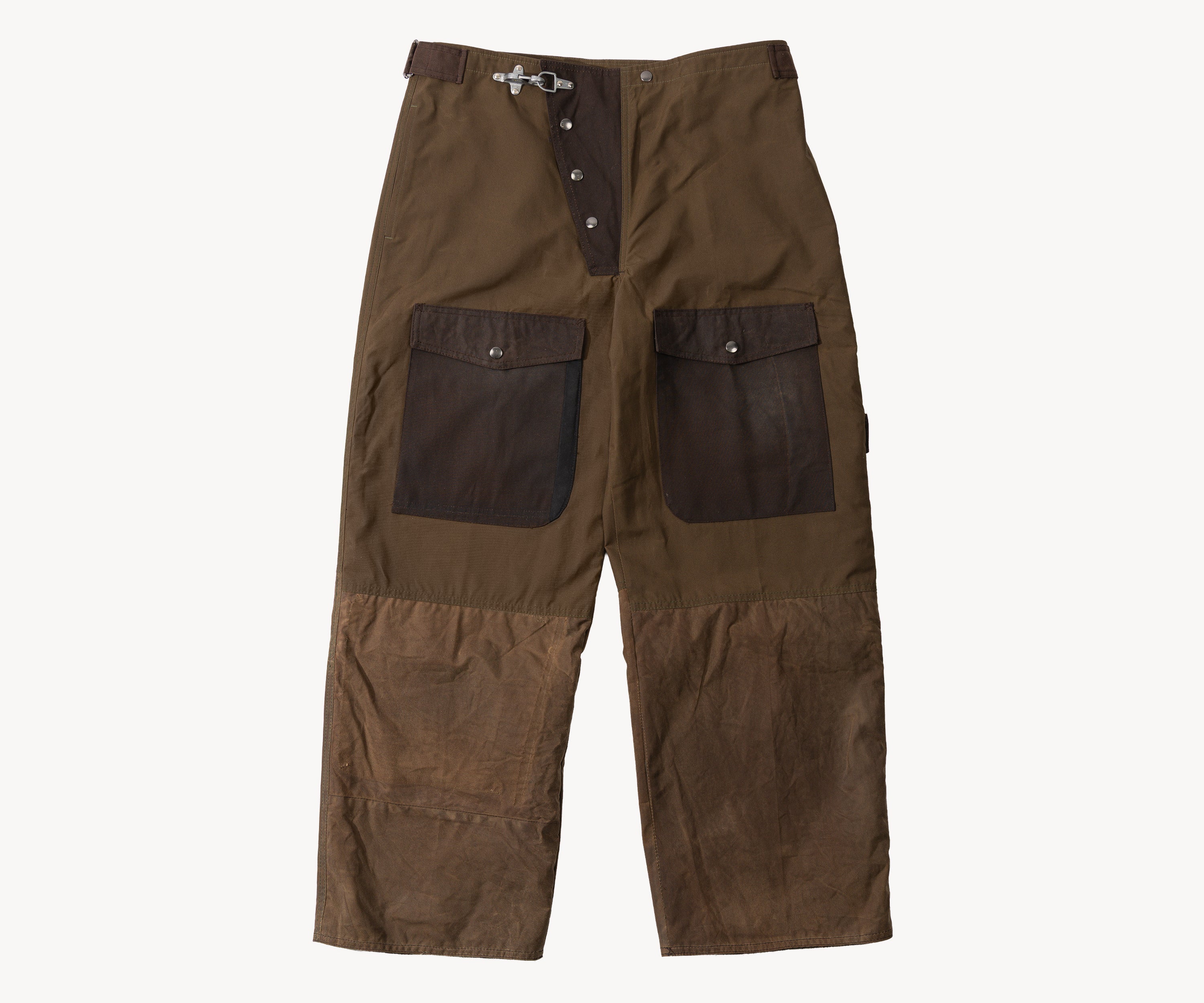REWORK® WAX OVERPANTS - N° 020 Manteaux et vestes MARRON / TAILLE UNIQUE - BRUT Clothing