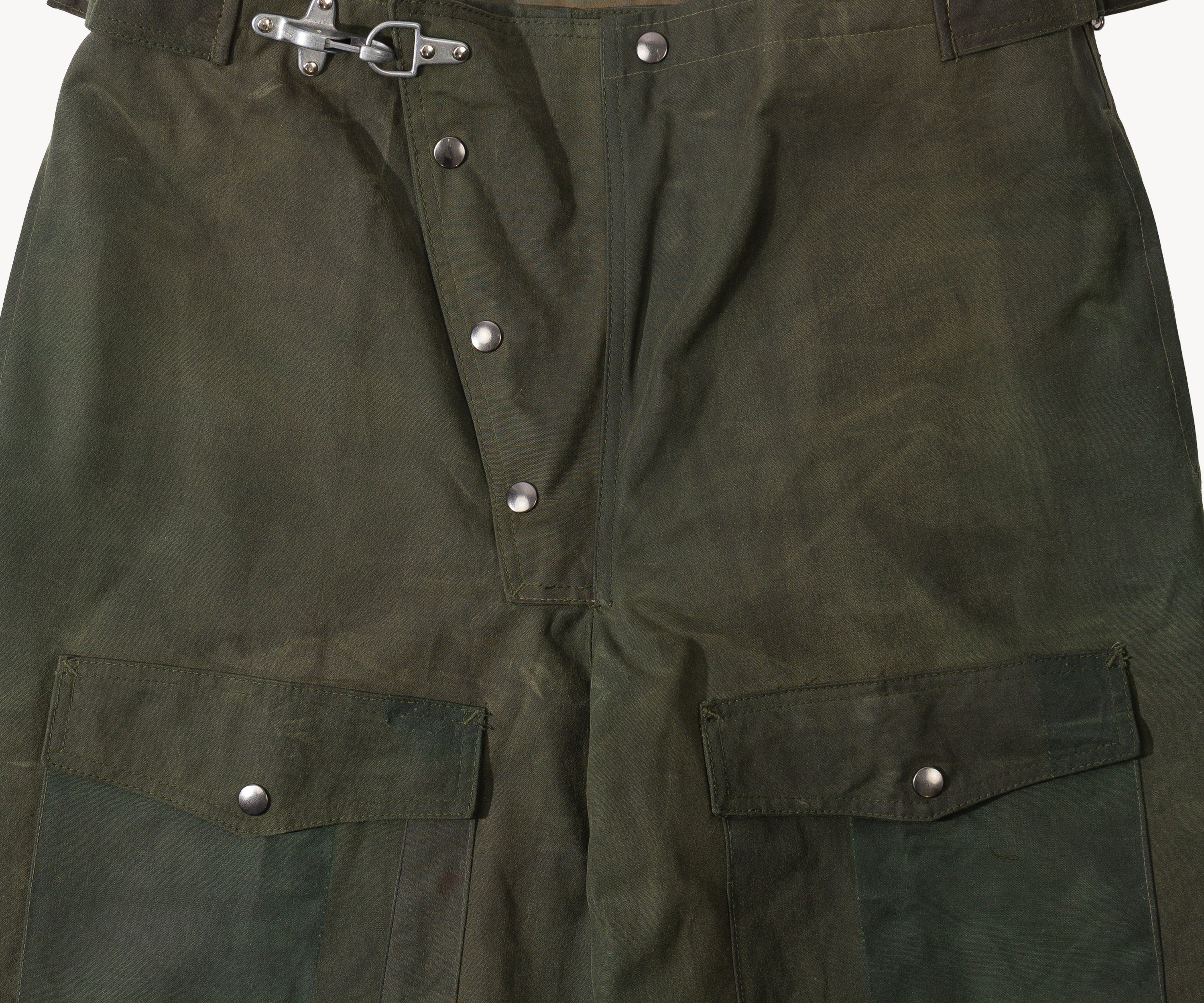 REWORK® WAX OVERPANTS - N° 016 Coats & Jackets GREEN / ONE SIZE - BRUT Clothing