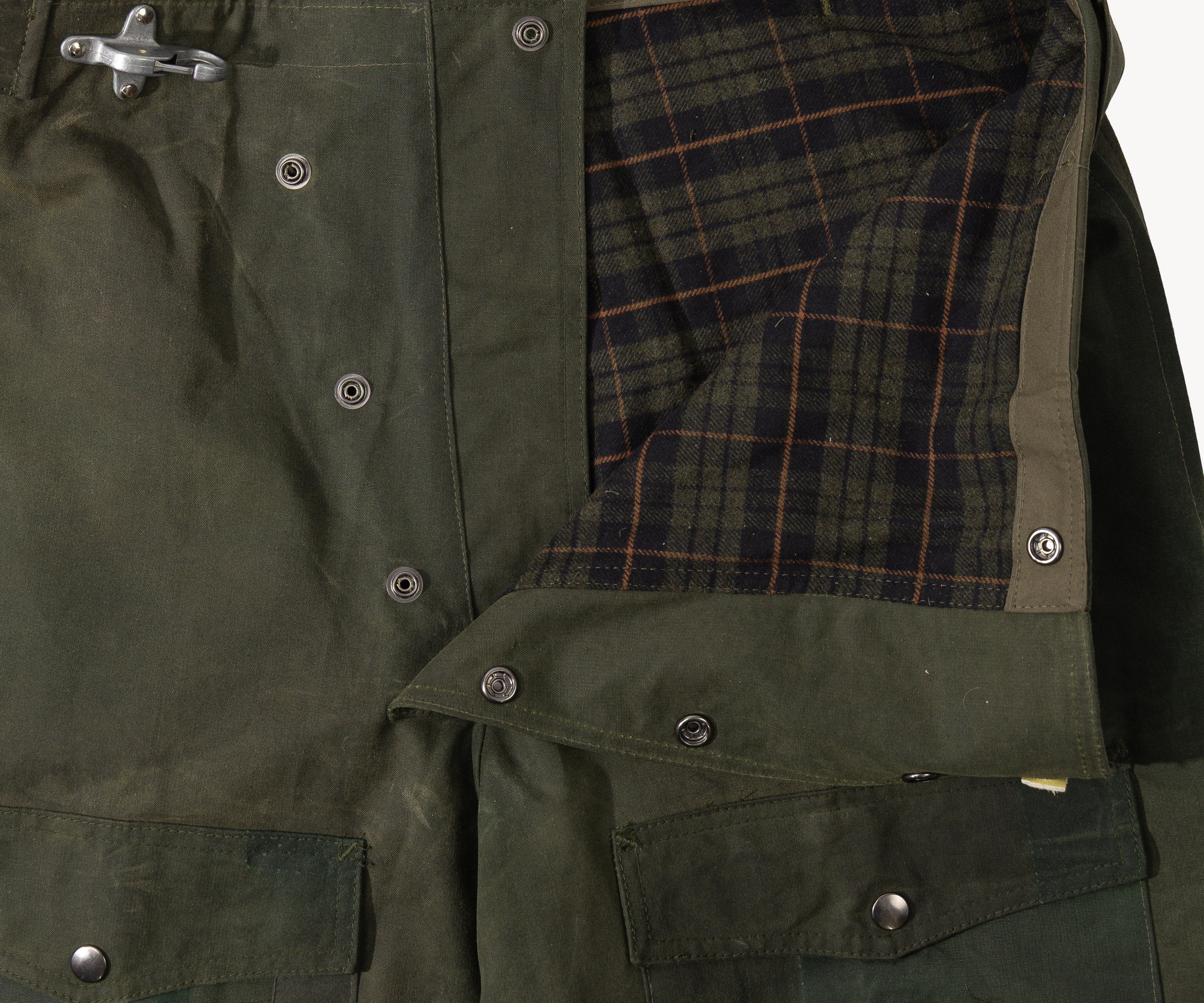 REWORK® WAX OVERPANTS - N° 016 Coats & Jackets GREEN / ONE SIZE - BRUT Clothing