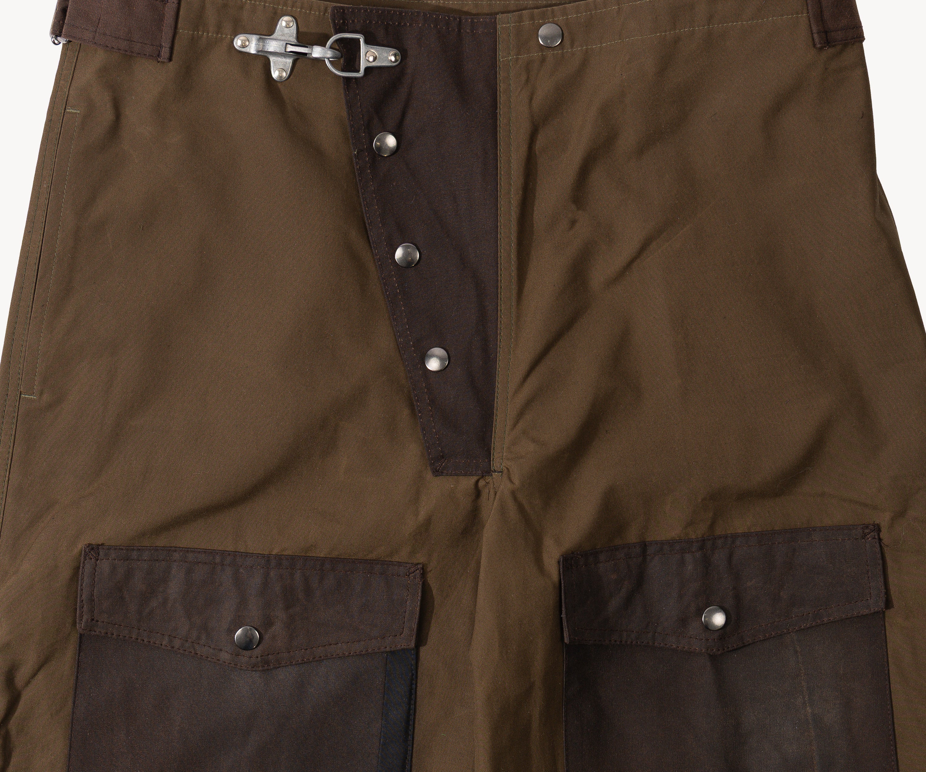 REWORK® WAX OVERPANTS - N° 020 Coats & Jackets BROWN / ONE SIZE - BRUT Clothing