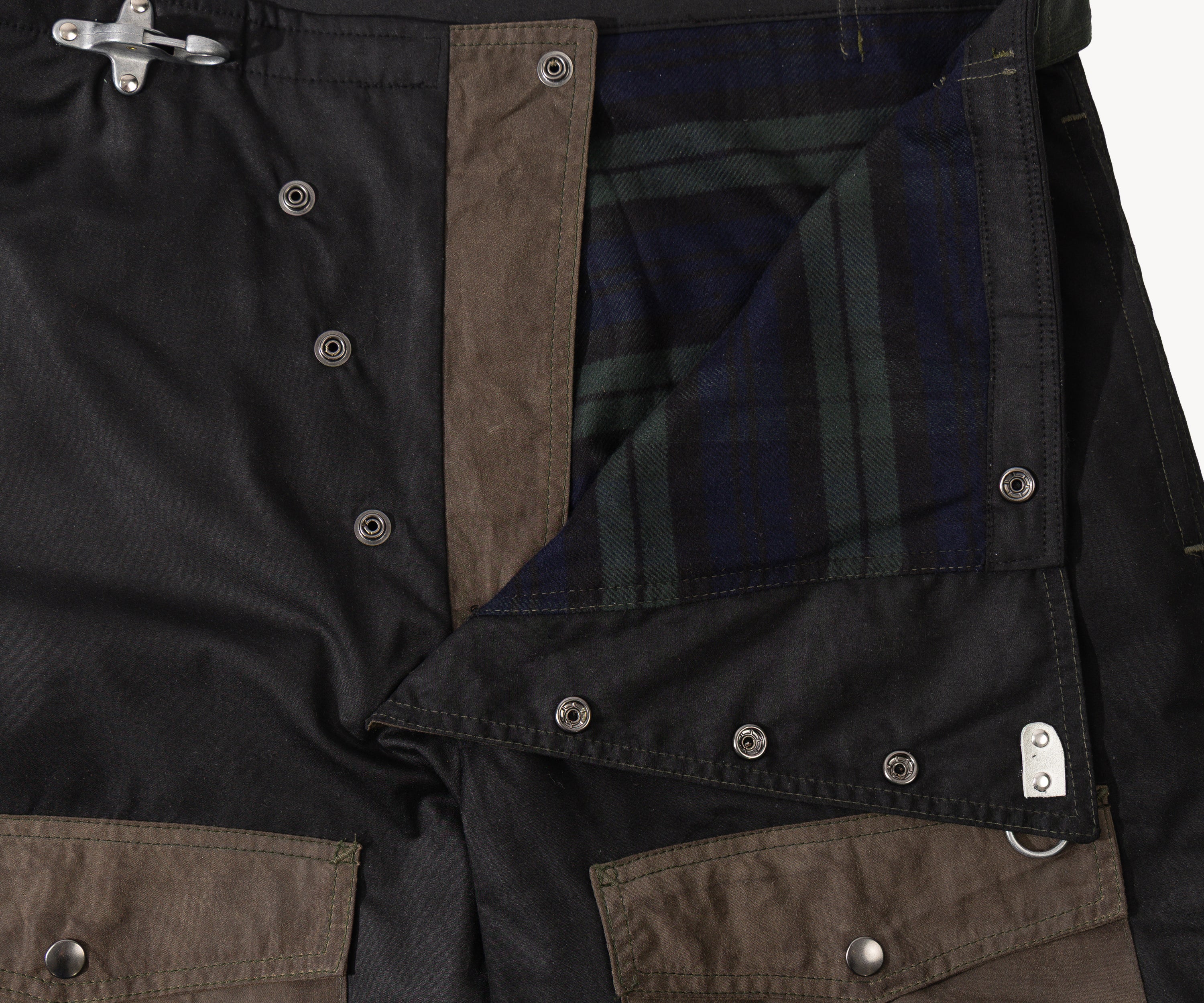 REWORK® WAX OVERPANTS - N° 011 Coats & Jackets BLUE / ONE SIZE - BRUT Clothing
