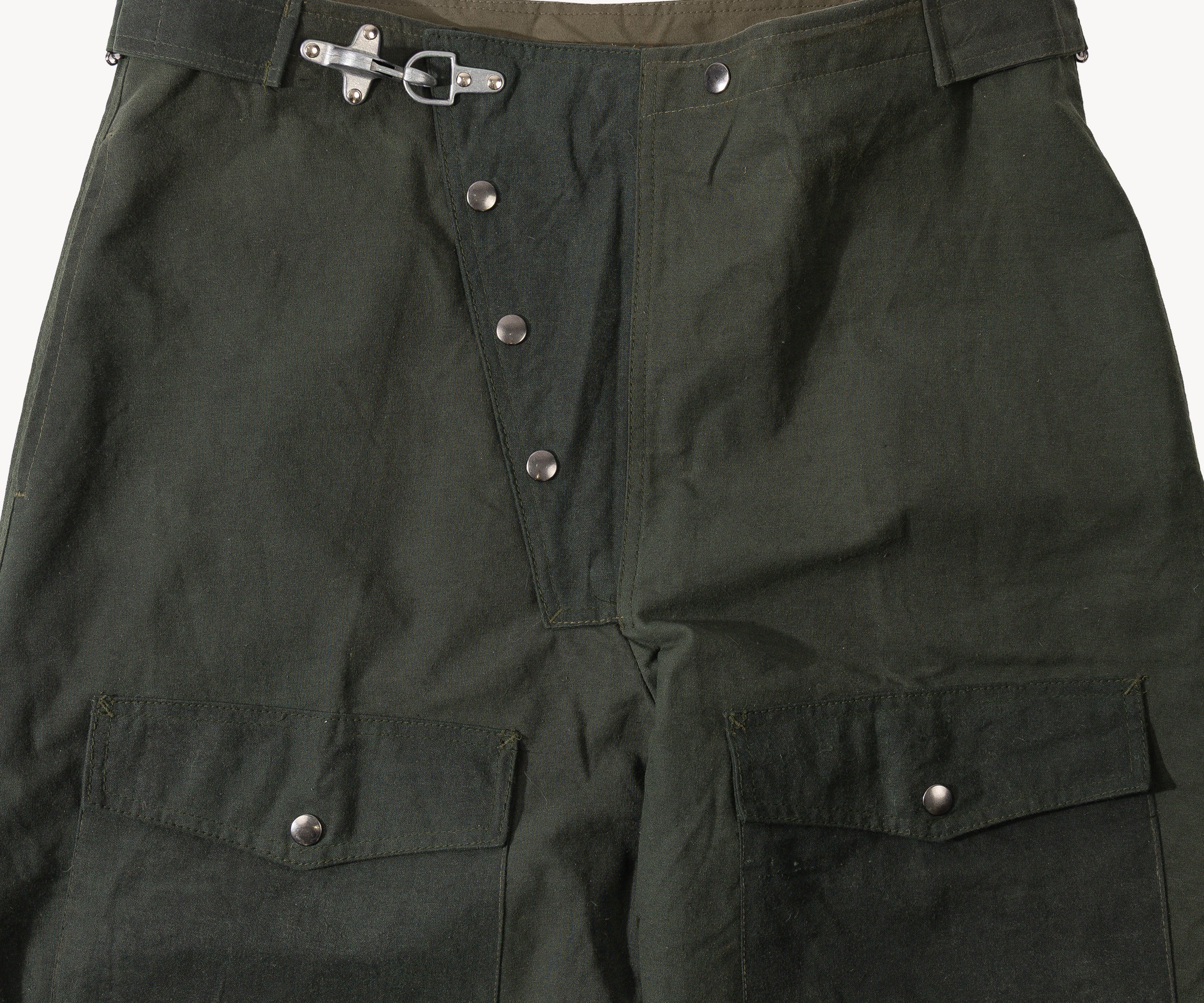 REWORK® WAX OVERPANTS - N° 019 Coats & Jackets GREEN / ONE SIZE - BRUT Clothing