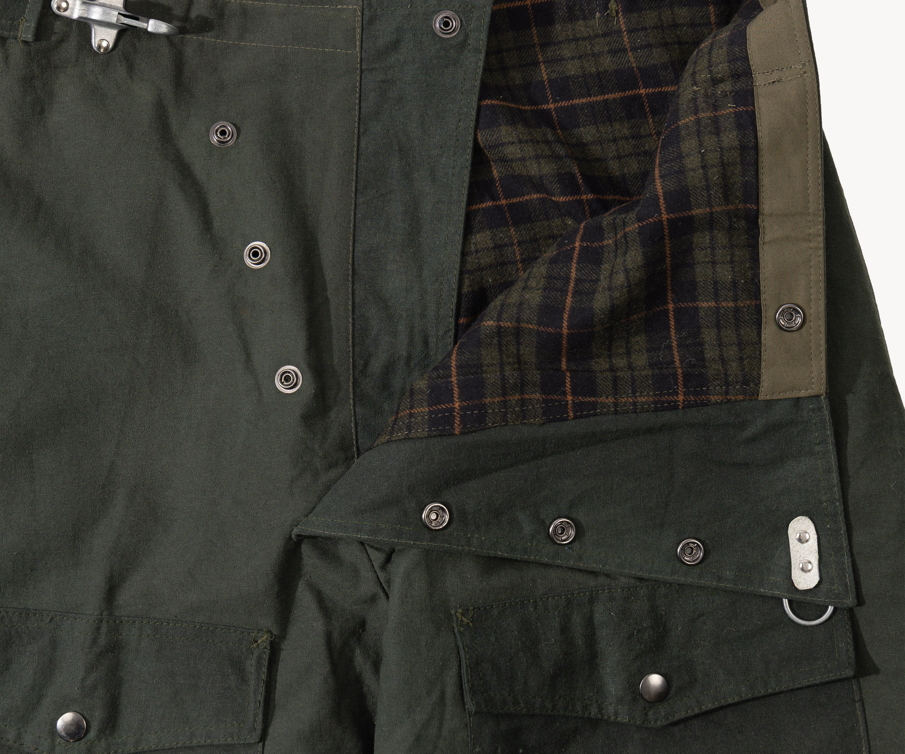 REWORK® WAX OVERPANTS - N° 019 Coats & Jackets GREEN / ONE SIZE - BRUT Clothing