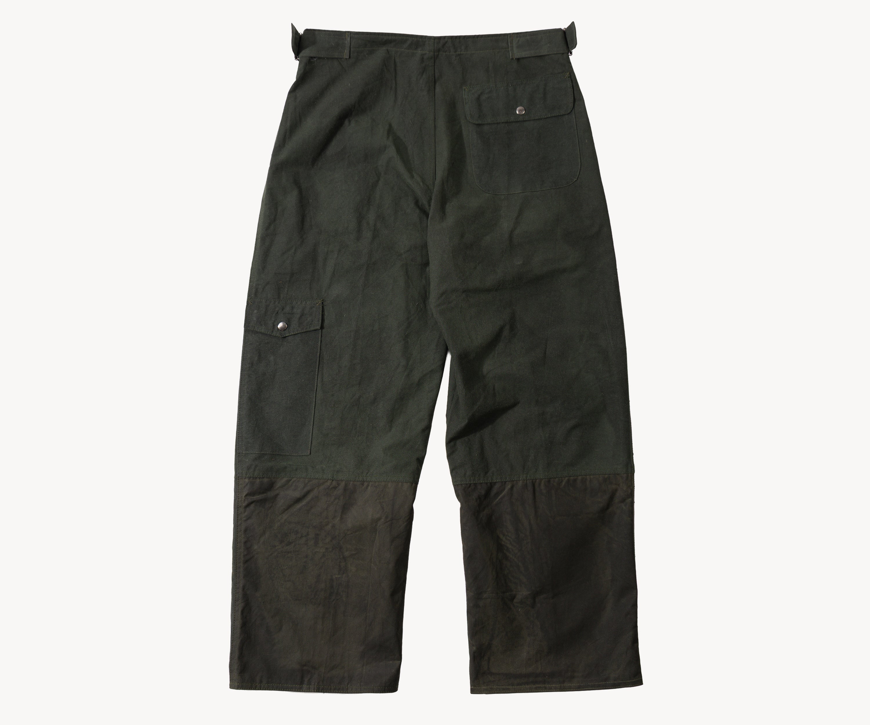 REWORK® WAX OVERPANTS - N° 019 Coats & Jackets GREEN / ONE SIZE - BRUT Clothing